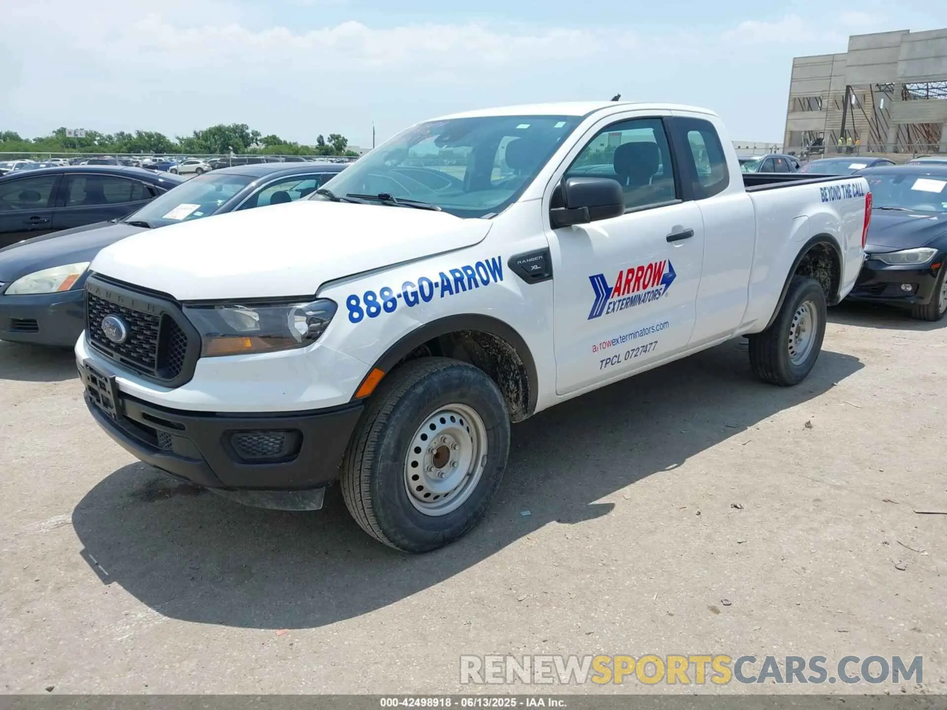 2 Photograph of a damaged car 1FTER1EH5LLA10073 FORD RANGER 2020