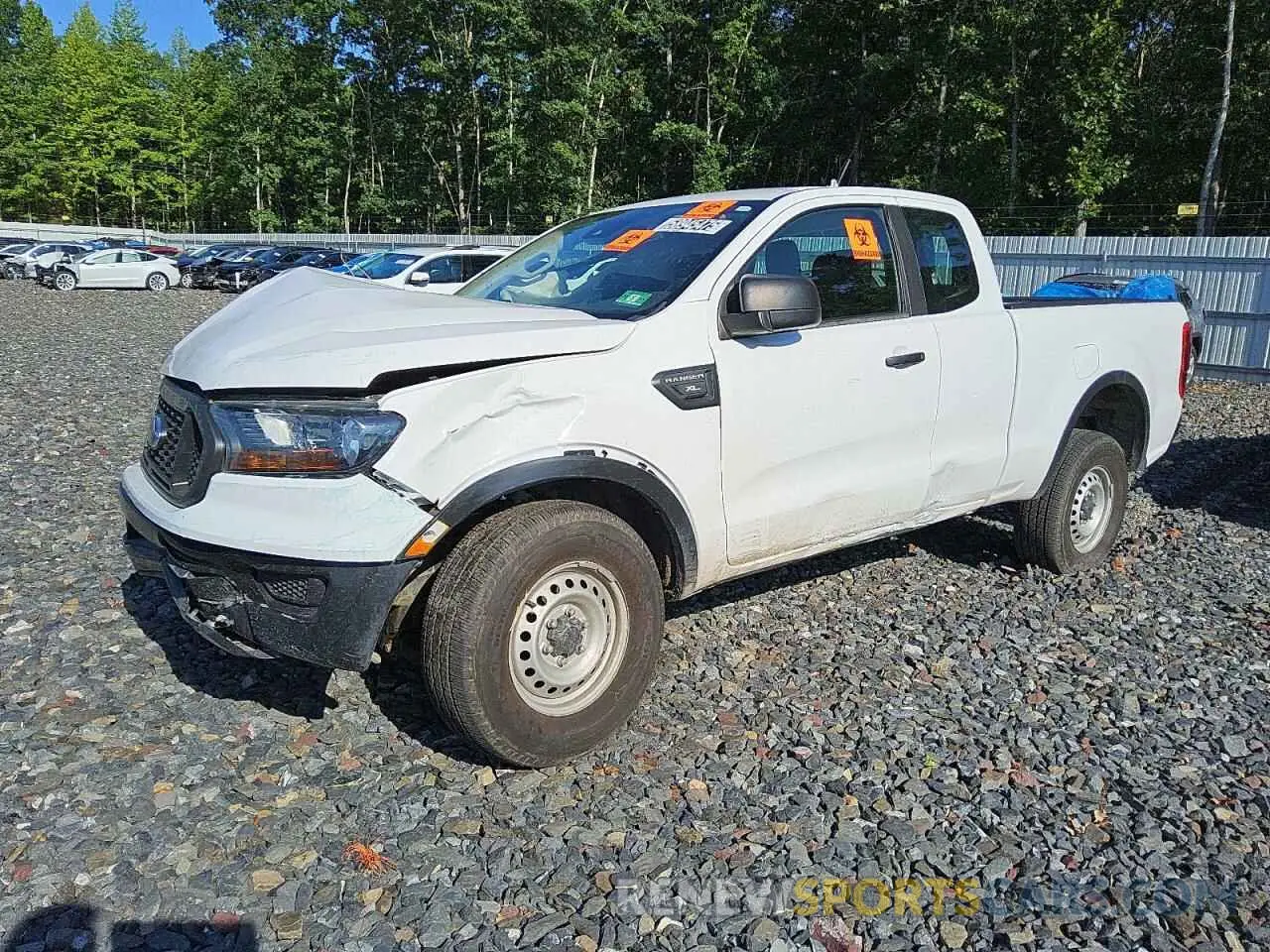 1 Photograph of a damaged car 1FTER1EH8LLA95345 FORD RANGER 2020