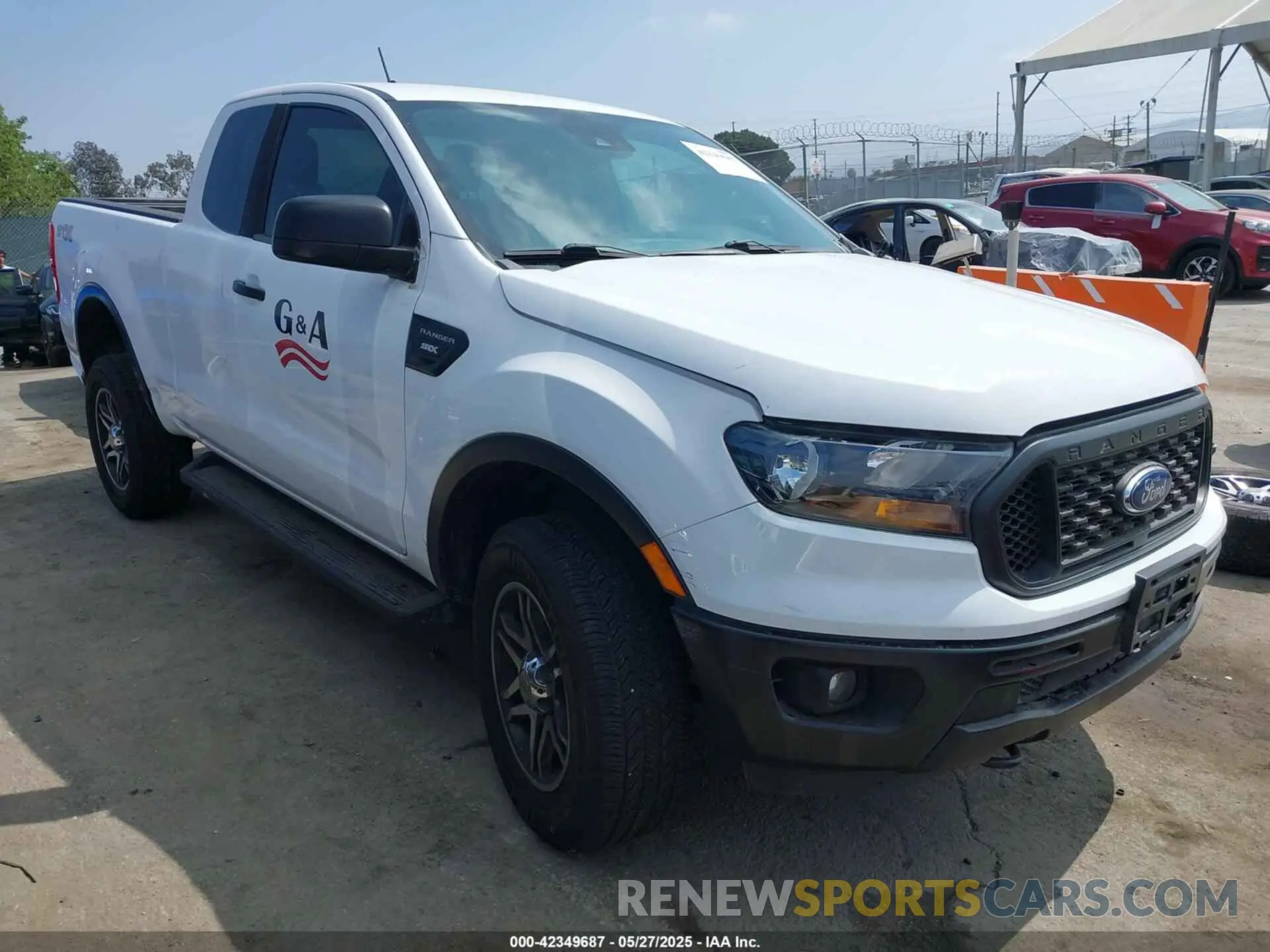 1 Photograph of a damaged car 1FTER1EHXLLA42582 FORD RANGER 2020