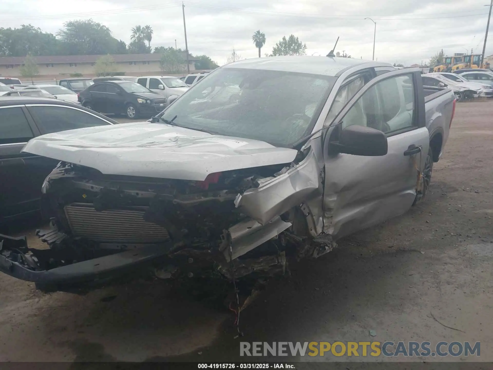 2 Photograph of a damaged car 1FTER1EHXLLA46177 FORD RANGER 2020
