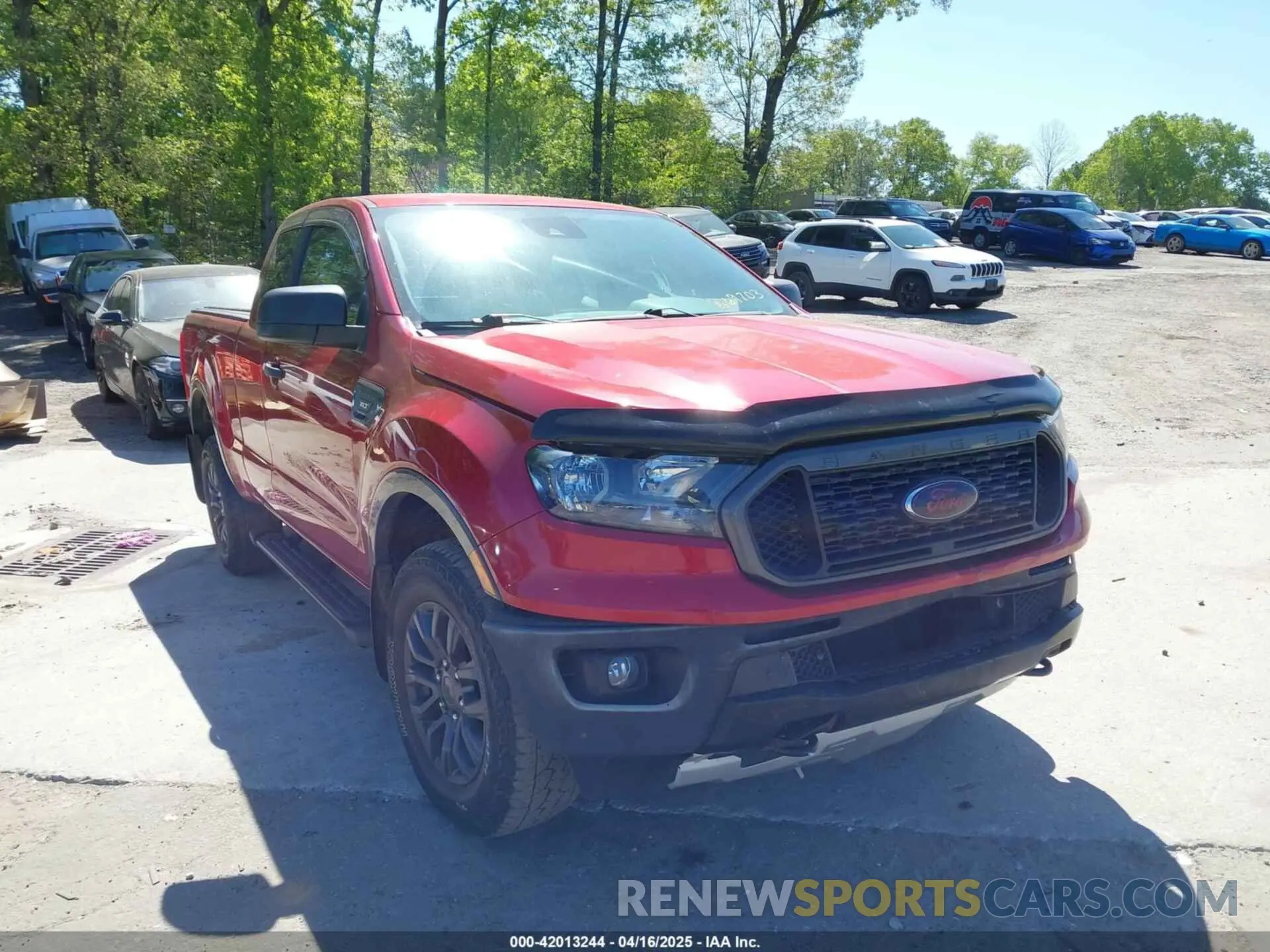 1 Photograph of a damaged car 1FTER1EHXLLA69703 FORD RANGER 2020