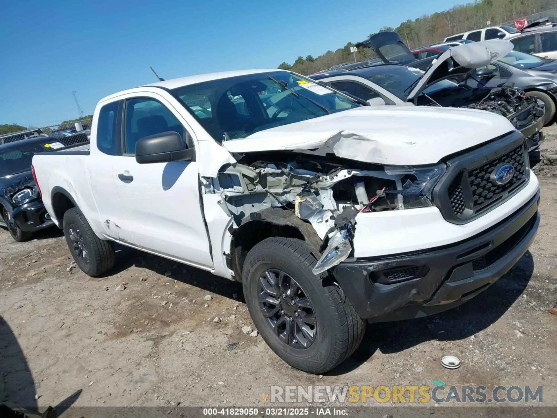1 Photograph of a damaged car 1FTER1EHXLLA81544 FORD RANGER 2020