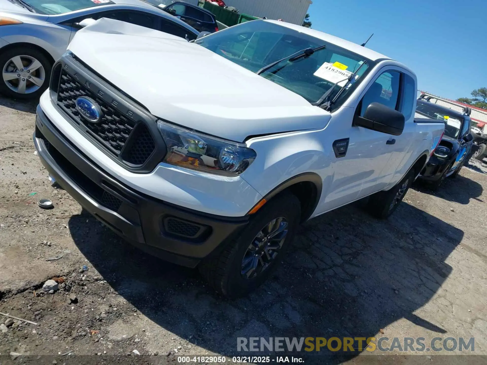 2 Photograph of a damaged car 1FTER1EHXLLA81544 FORD RANGER 2020