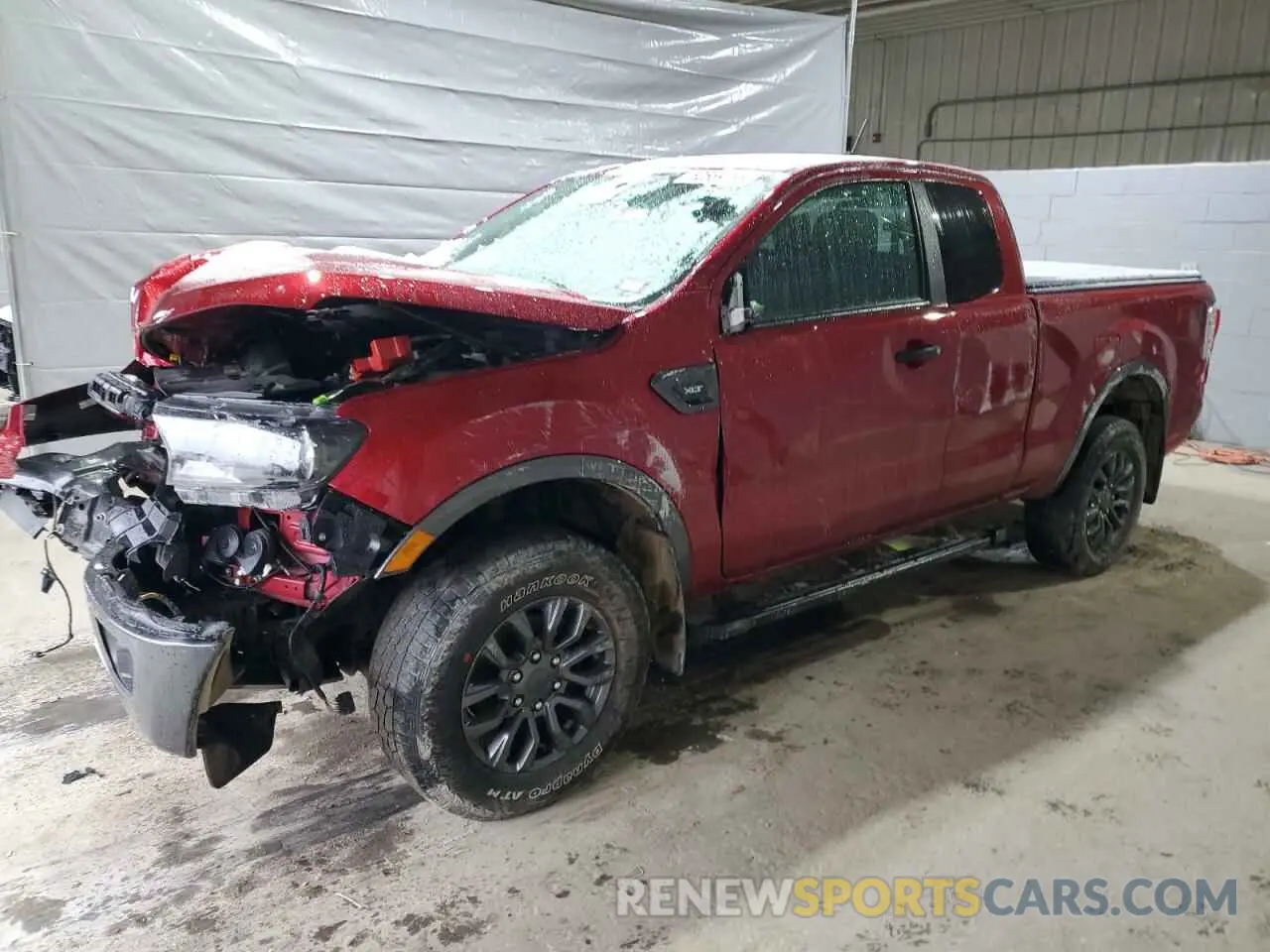 1 Photograph of a damaged car 1FTER1FH9LLA48596 FORD RANGER 2020