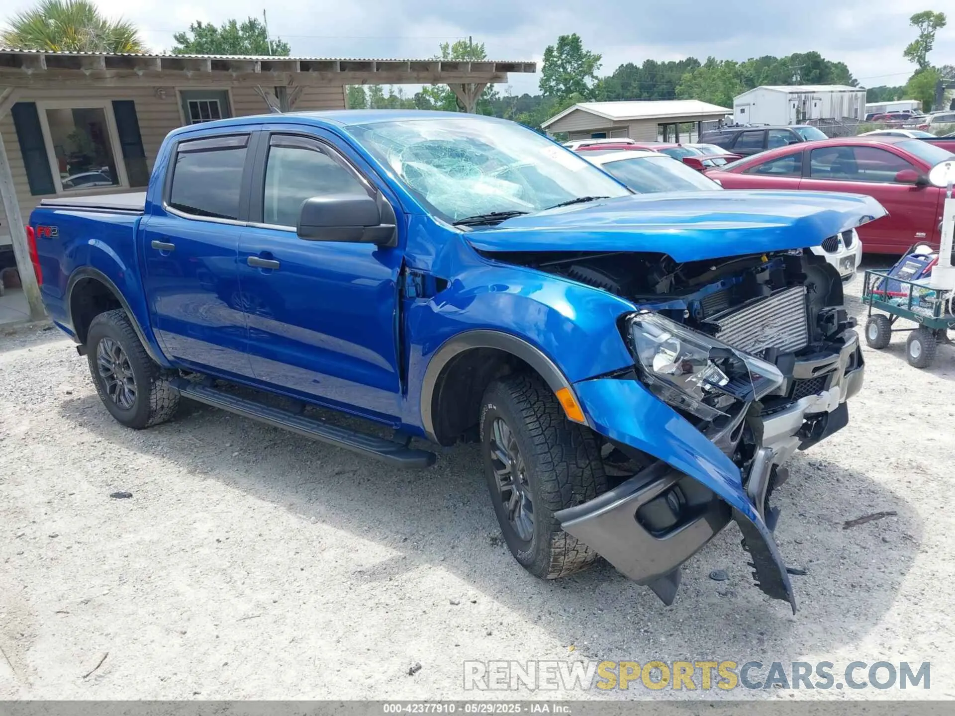 1 Photograph of a damaged car 1FTER4EH2LLA43937 FORD RANGER 2020
