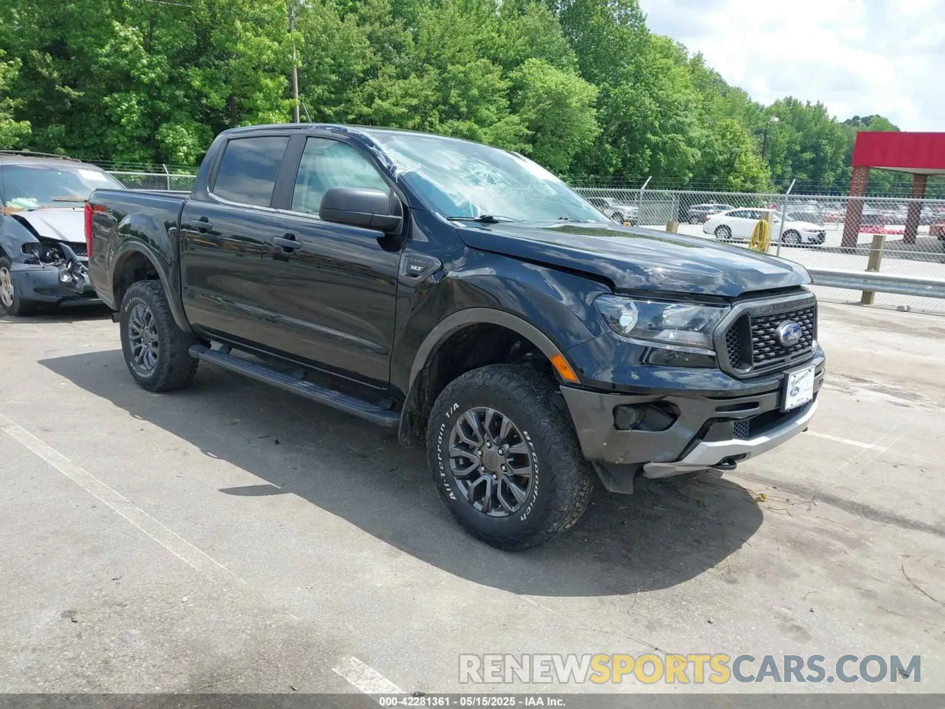 1 Photograph of a damaged car 1FTER4EH4LLA60352 FORD RANGER 2020