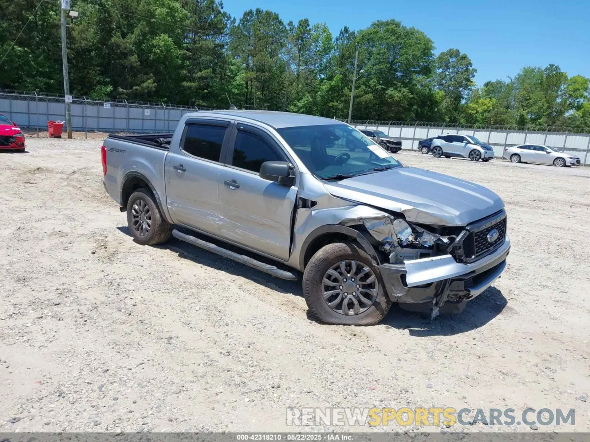 1 Photograph of a damaged car 1FTER4EH4LLA87034 FORD RANGER 2020