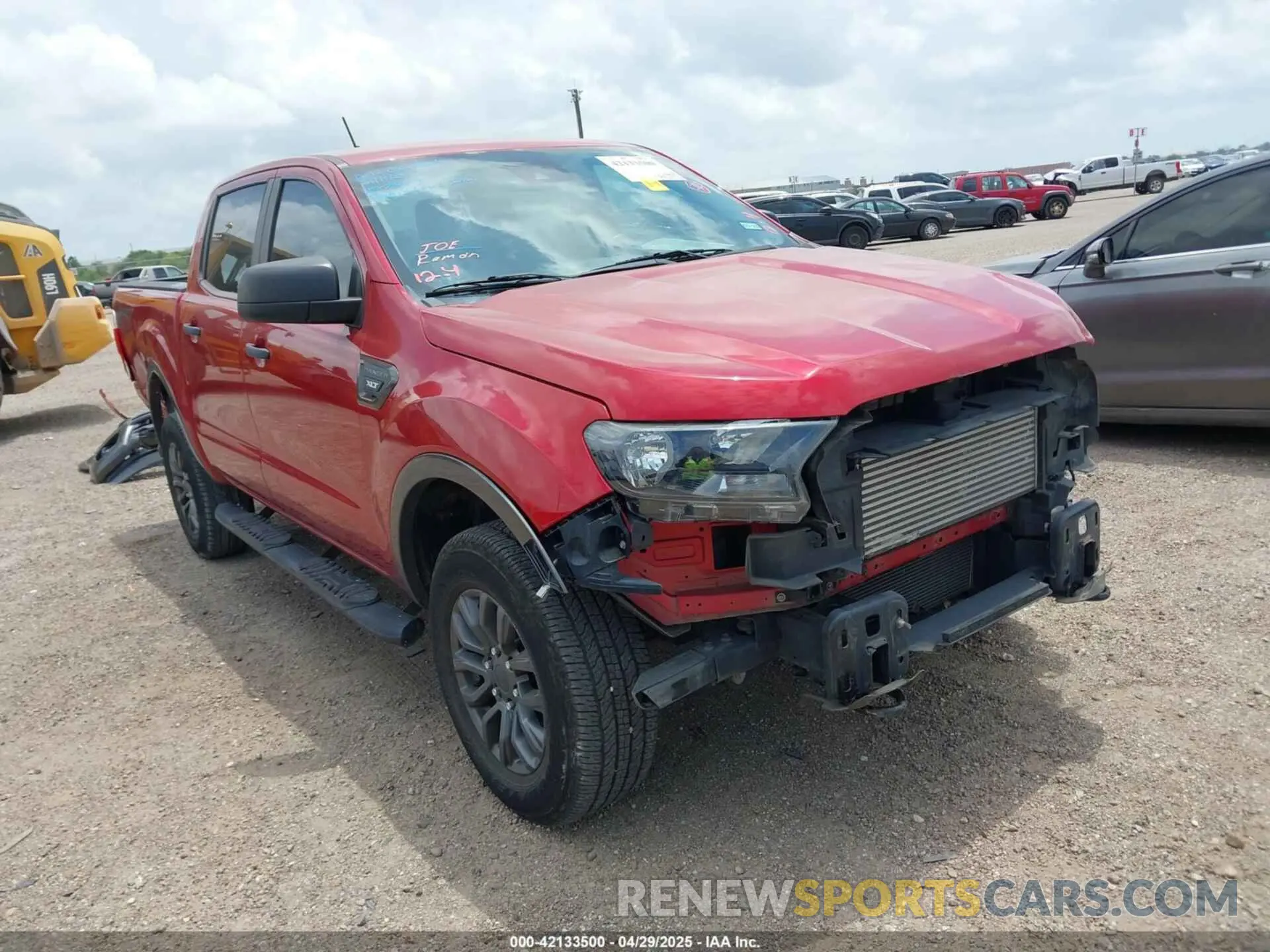 1 Photograph of a damaged car 1FTER4EH5LLA33547 FORD RANGER 2020