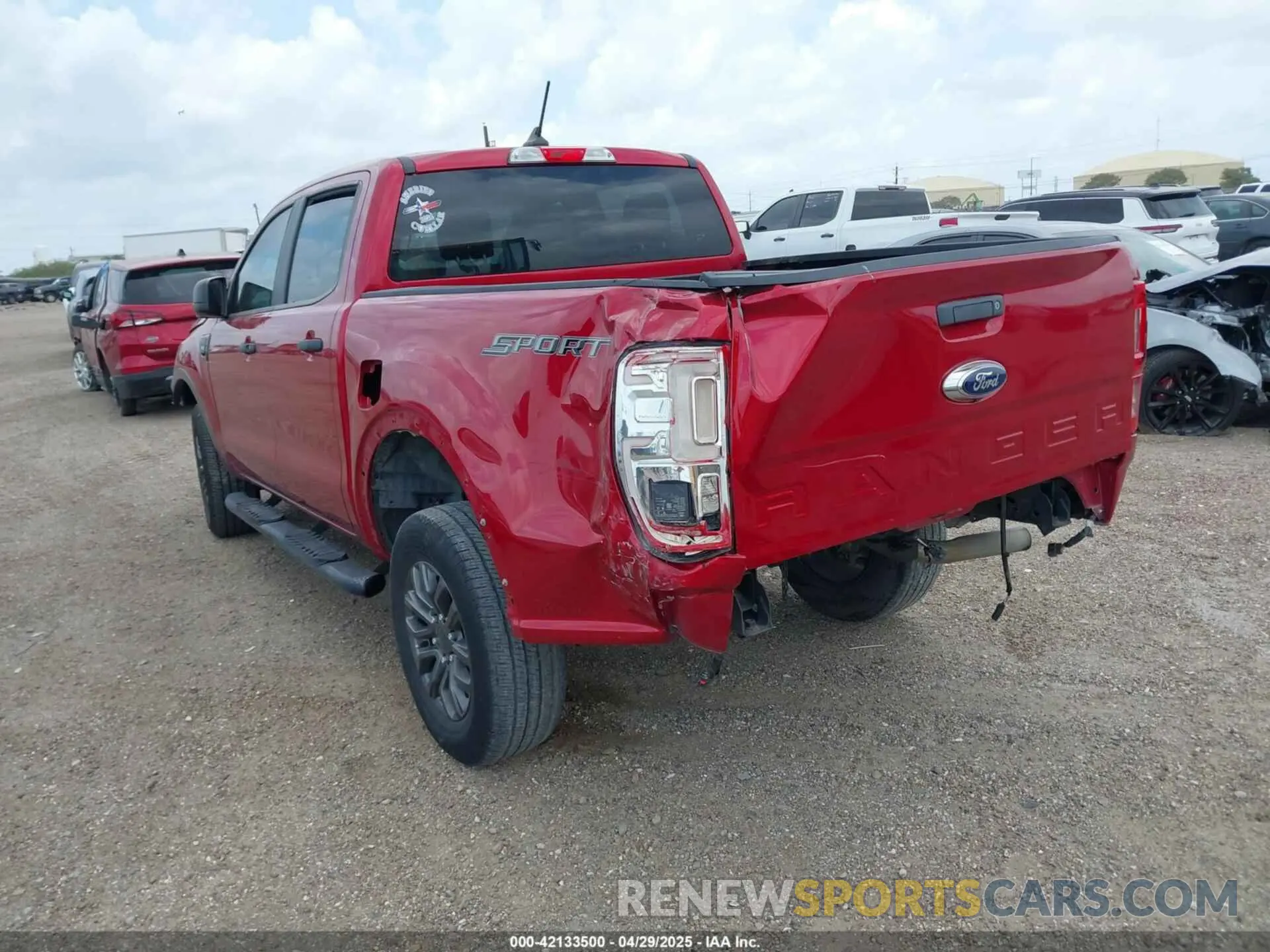3 Photograph of a damaged car 1FTER4EH5LLA33547 FORD RANGER 2020
