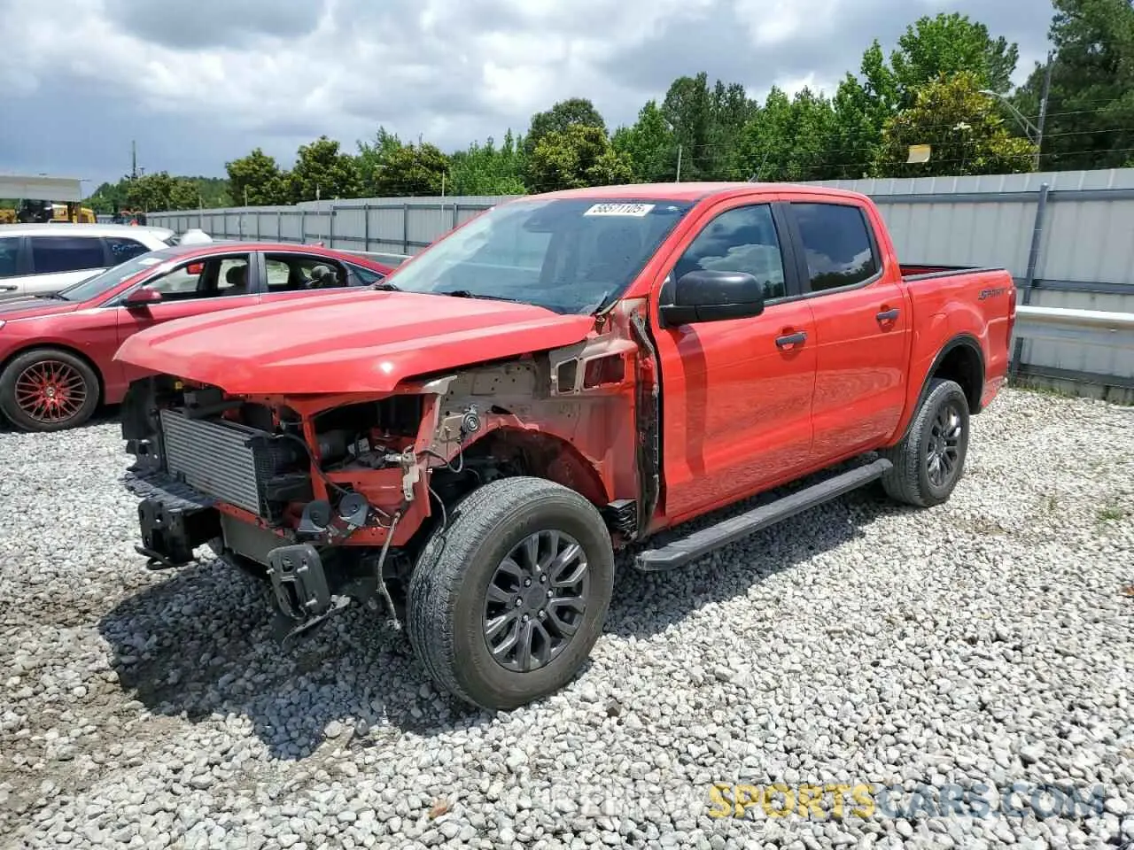 1 Photograph of a damaged car 1FTER4EH6LLA97757 FORD RANGER 2020