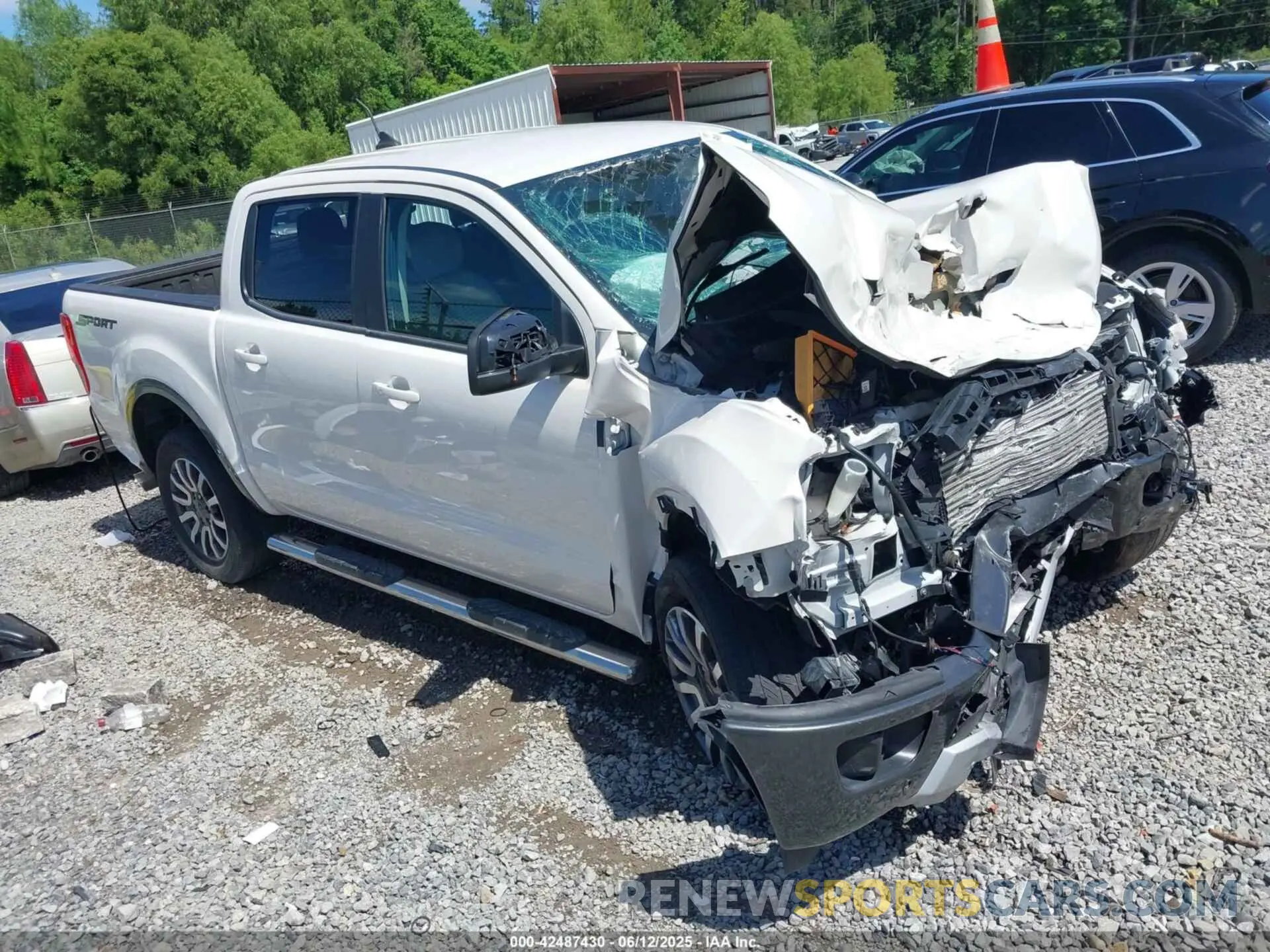 1 Photograph of a damaged car 1FTER4EH7LLA81793 FORD RANGER 2020