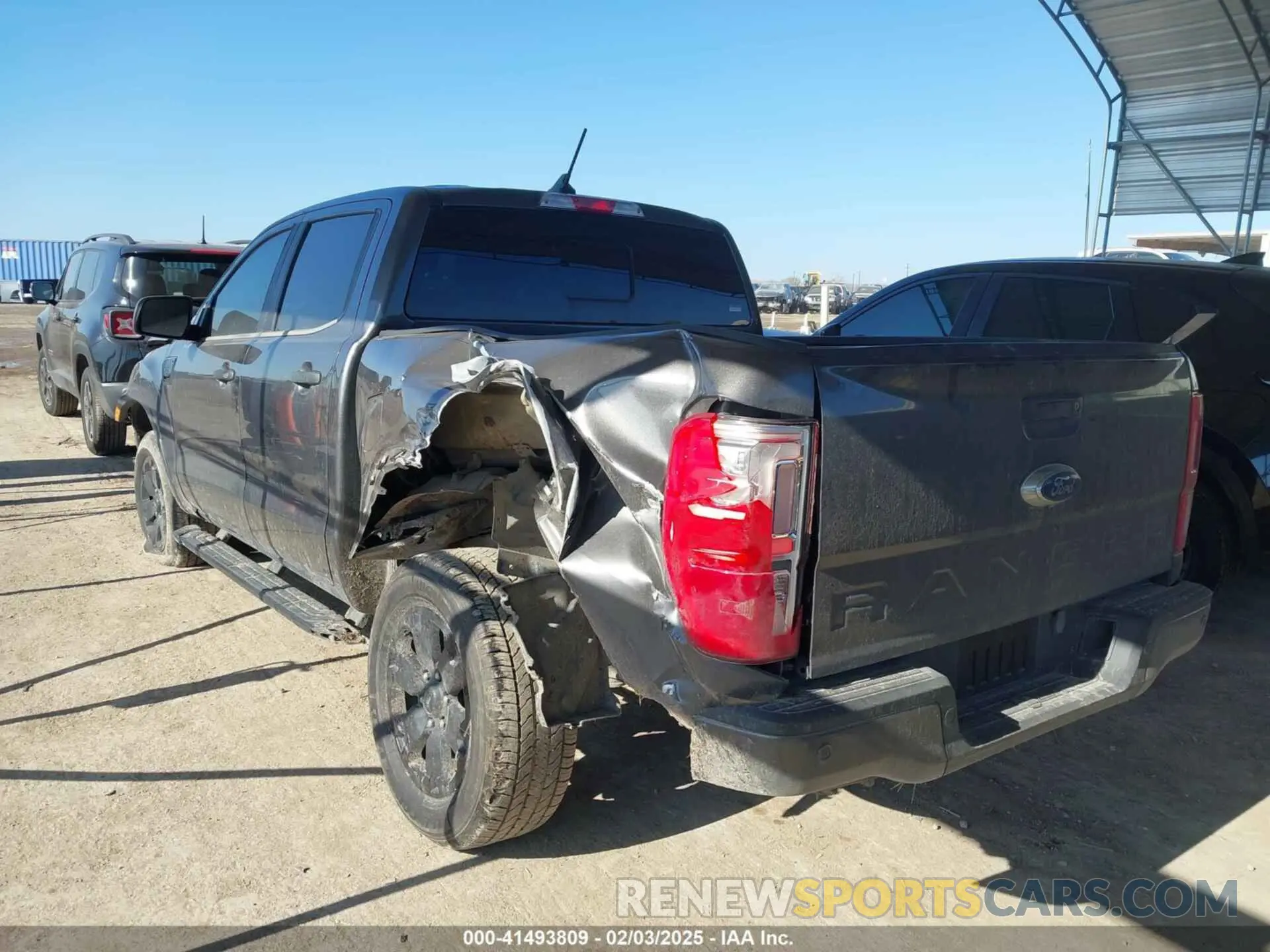 3 Photograph of a damaged car 1FTER4EH7LLA93426 FORD RANGER 2020