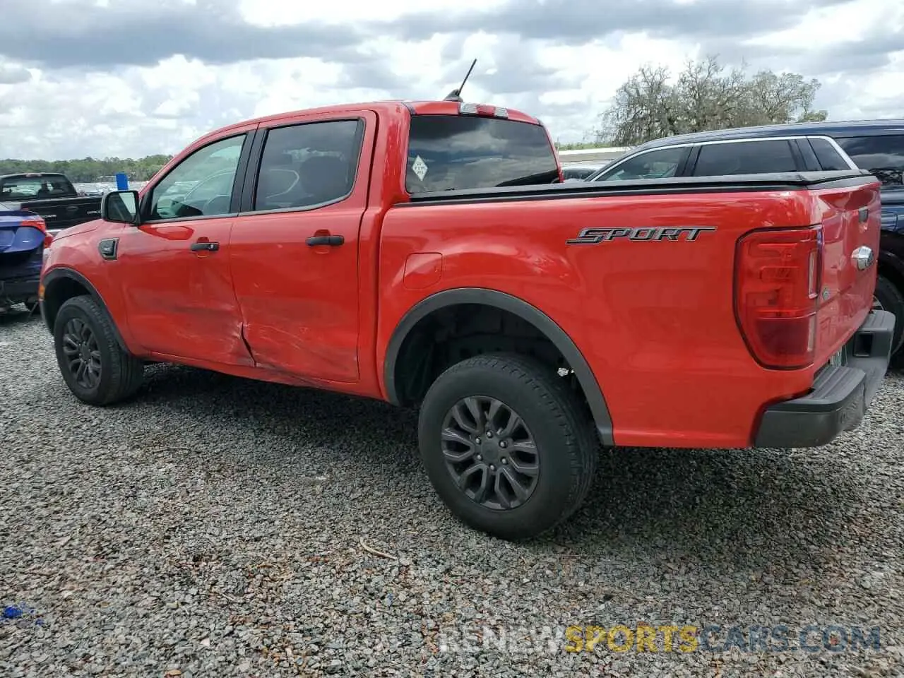 2 Photograph of a damaged car 1FTER4EHXLLA66110 FORD RANGER 2020