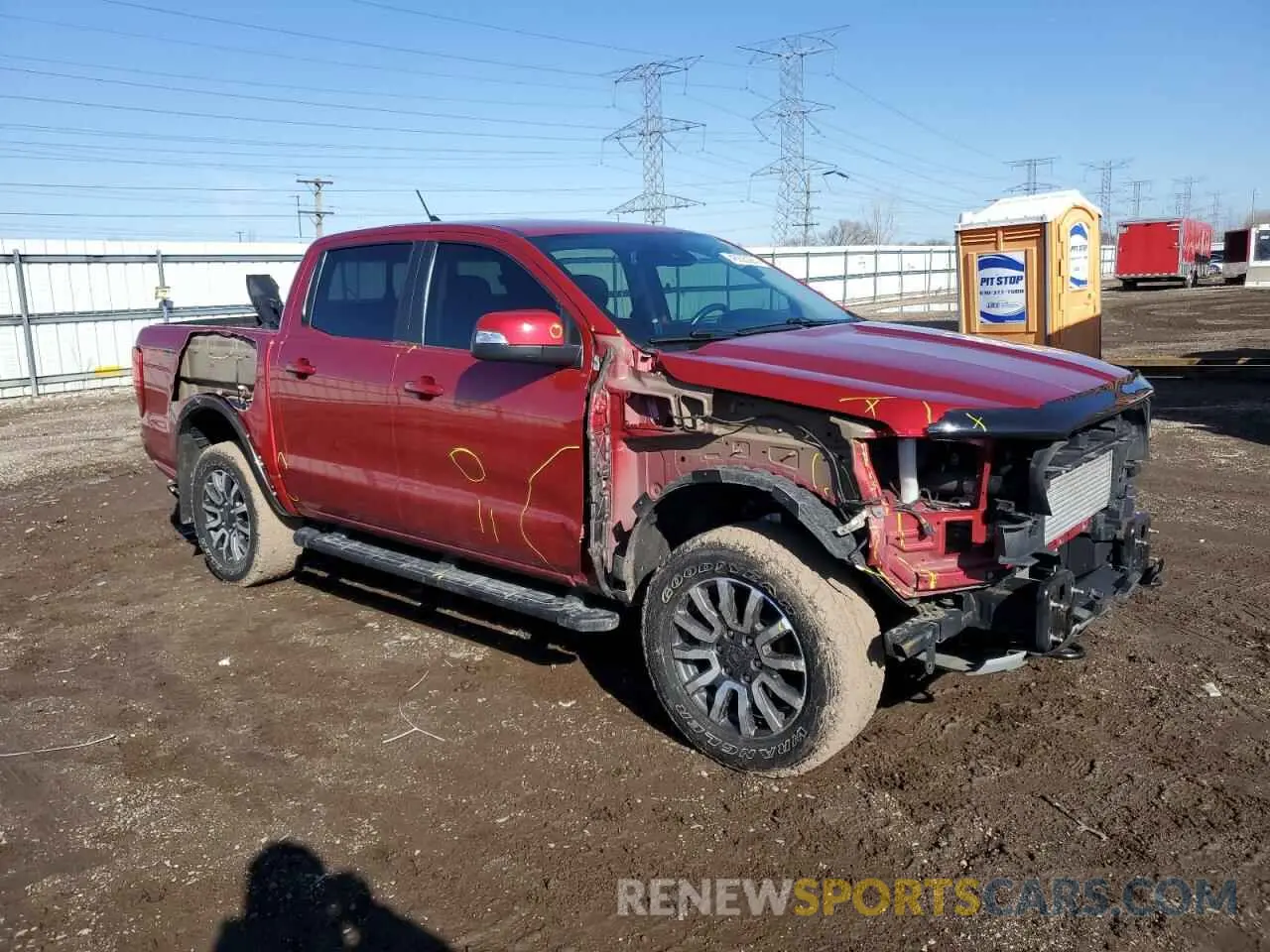 4 Photograph of a damaged car 1FTER4FH1LLA03525 FORD RANGER 2020
