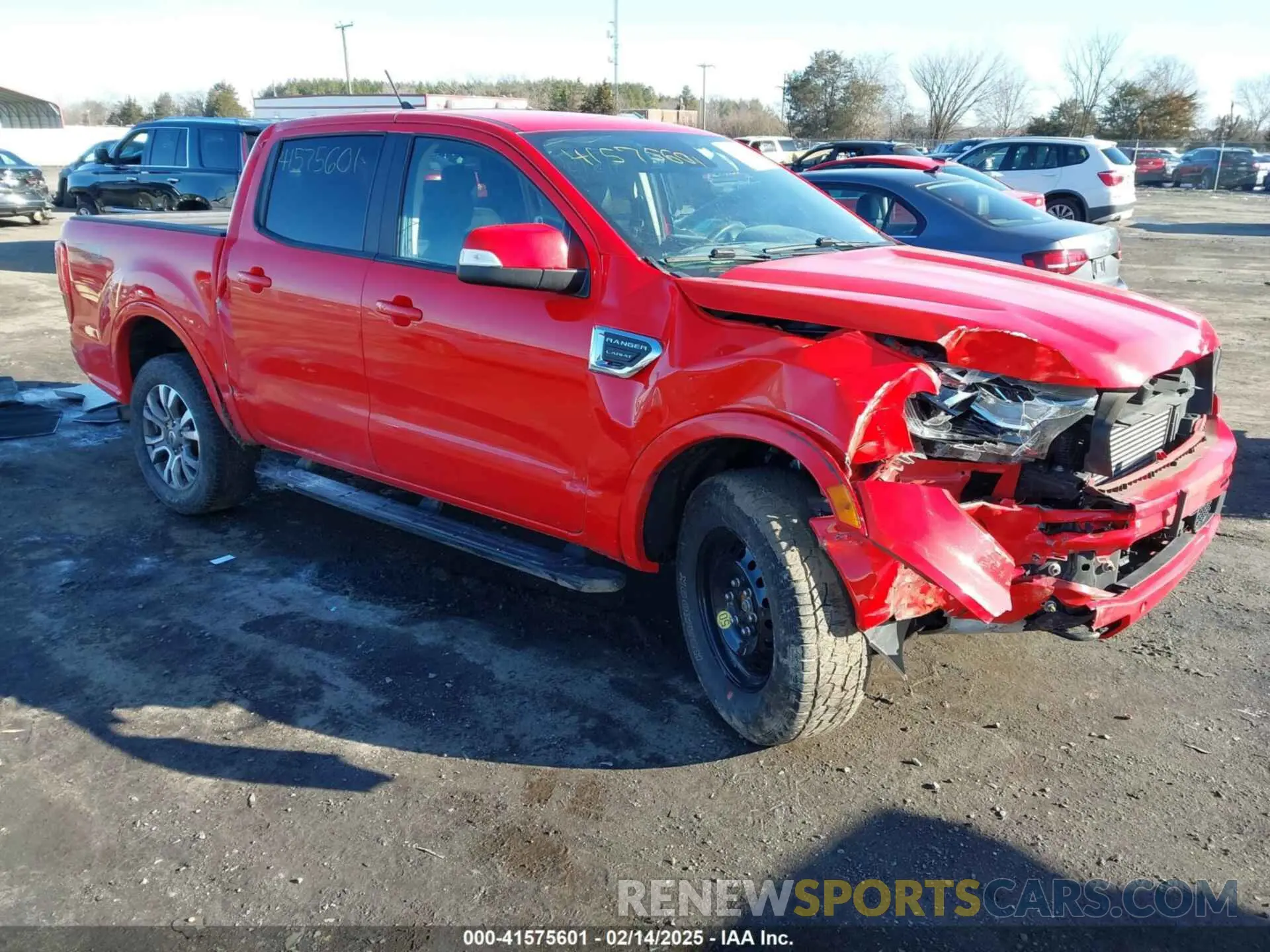 1 Photograph of a damaged car 1FTER4FH1LLA08126 FORD RANGER 2020