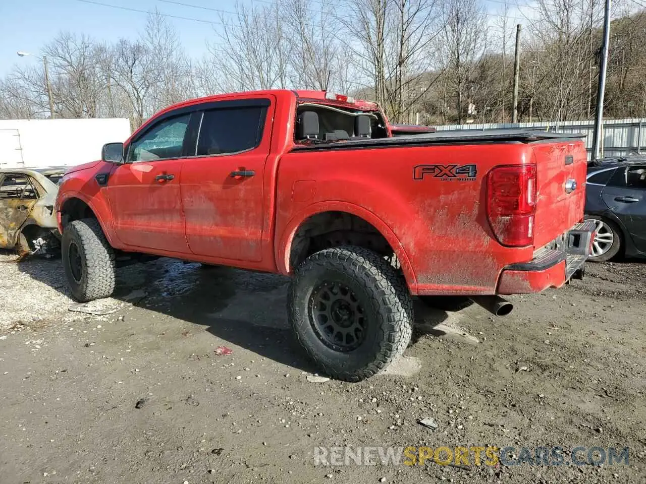2 Photograph of a damaged car 1FTER4FH3LLA02554 FORD RANGER 2020