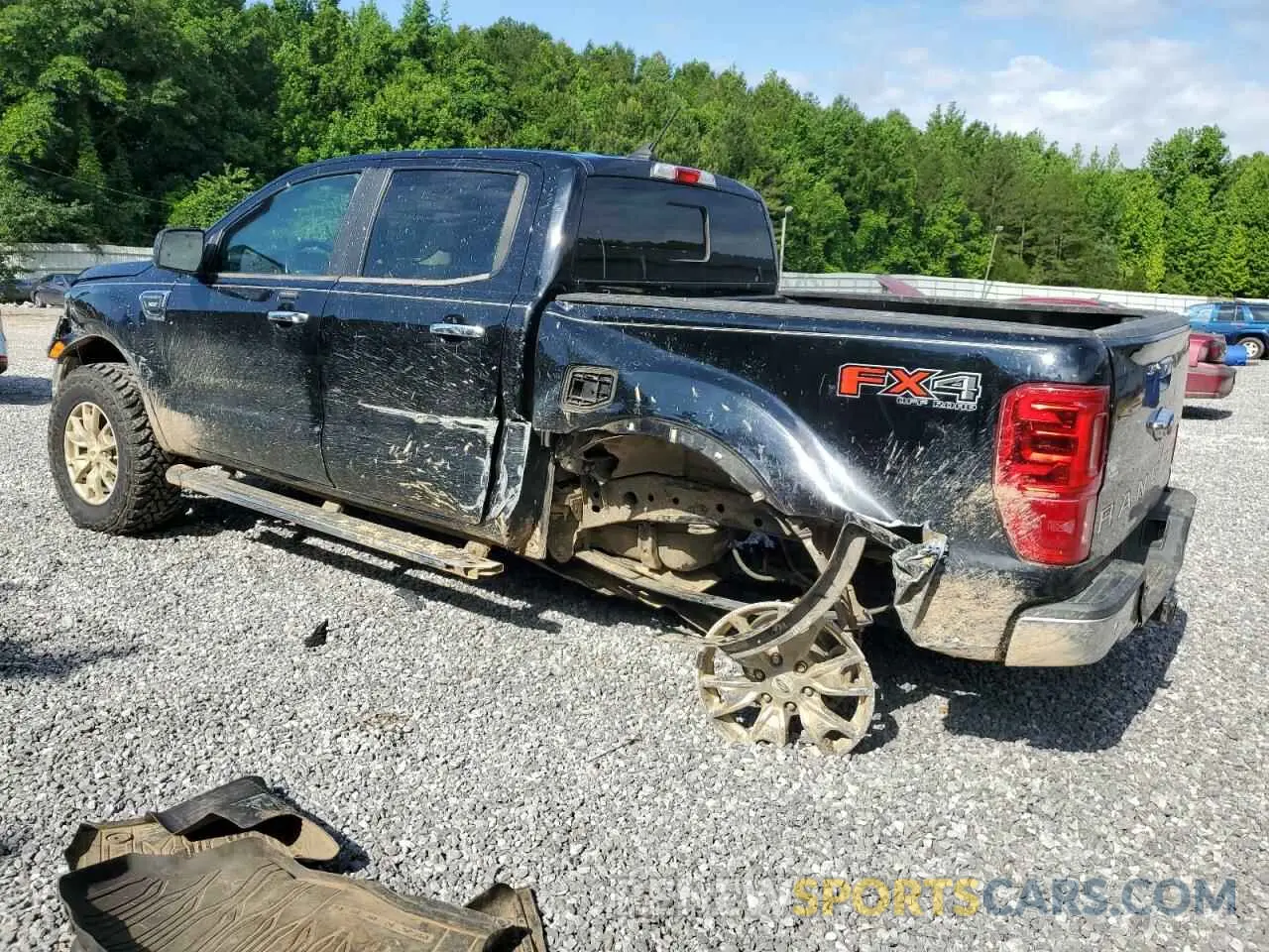 2 Photograph of a damaged car 1FTER4FH3LLA84334 FORD RANGER 2020