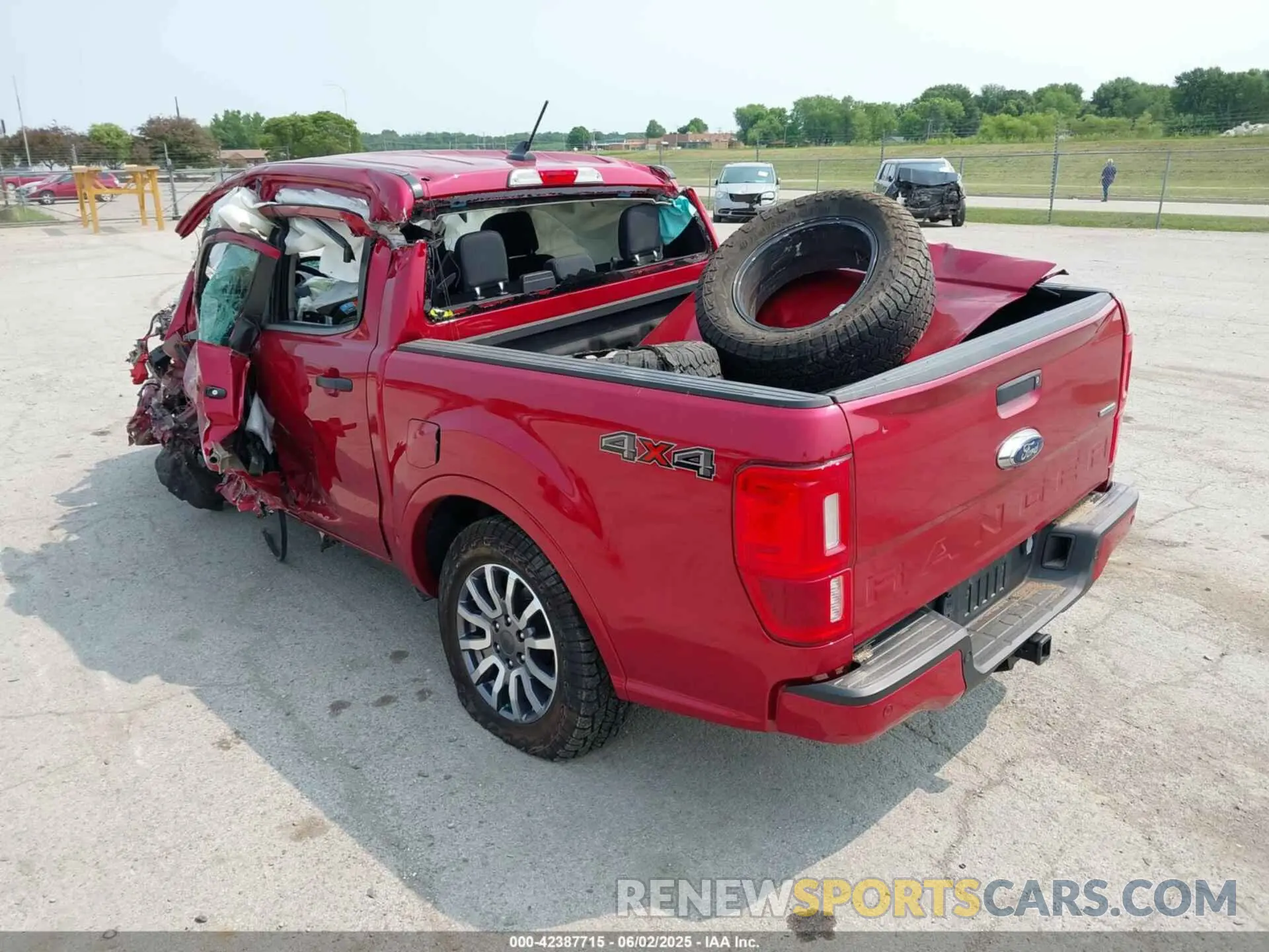 3 Photograph of a damaged car 1FTER4FH4LLA01185 FORD RANGER 2020