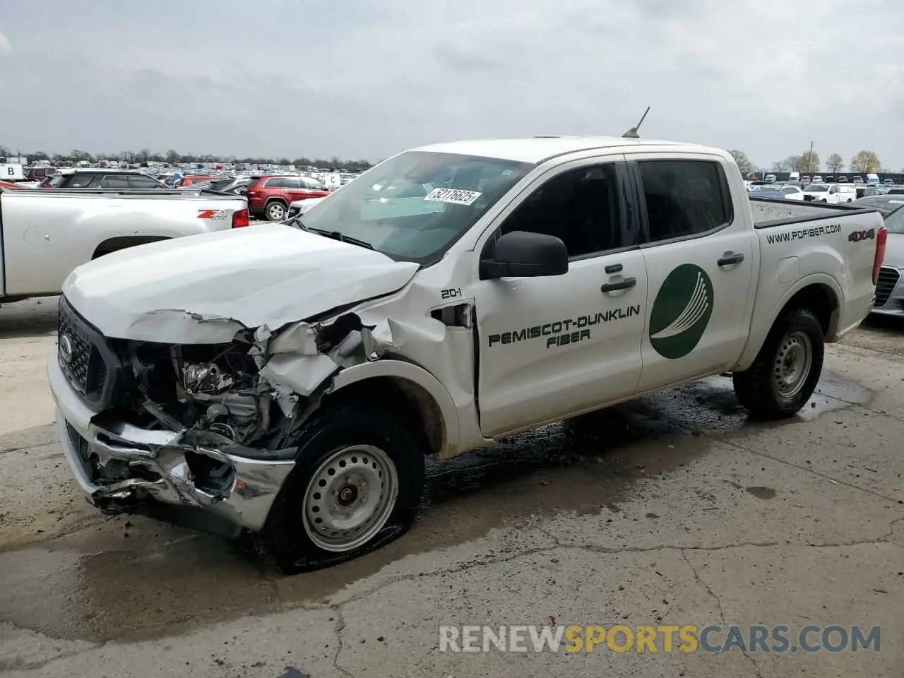 1 Photograph of a damaged car 1FTER4FH4LLA32565 FORD RANGER 2020