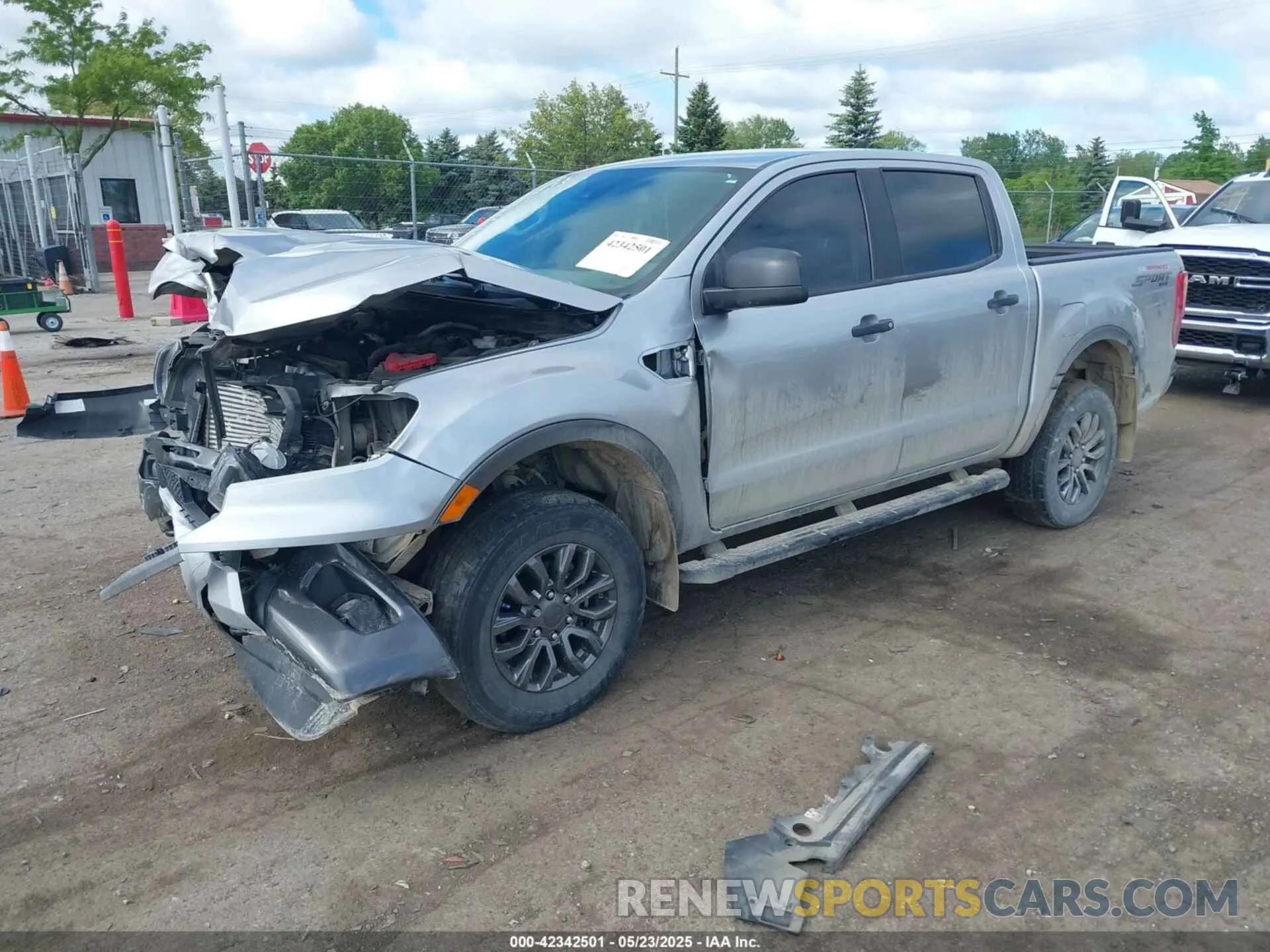 2 Photograph of a damaged car 1FTER4FH5LLA98333 FORD RANGER 2020
