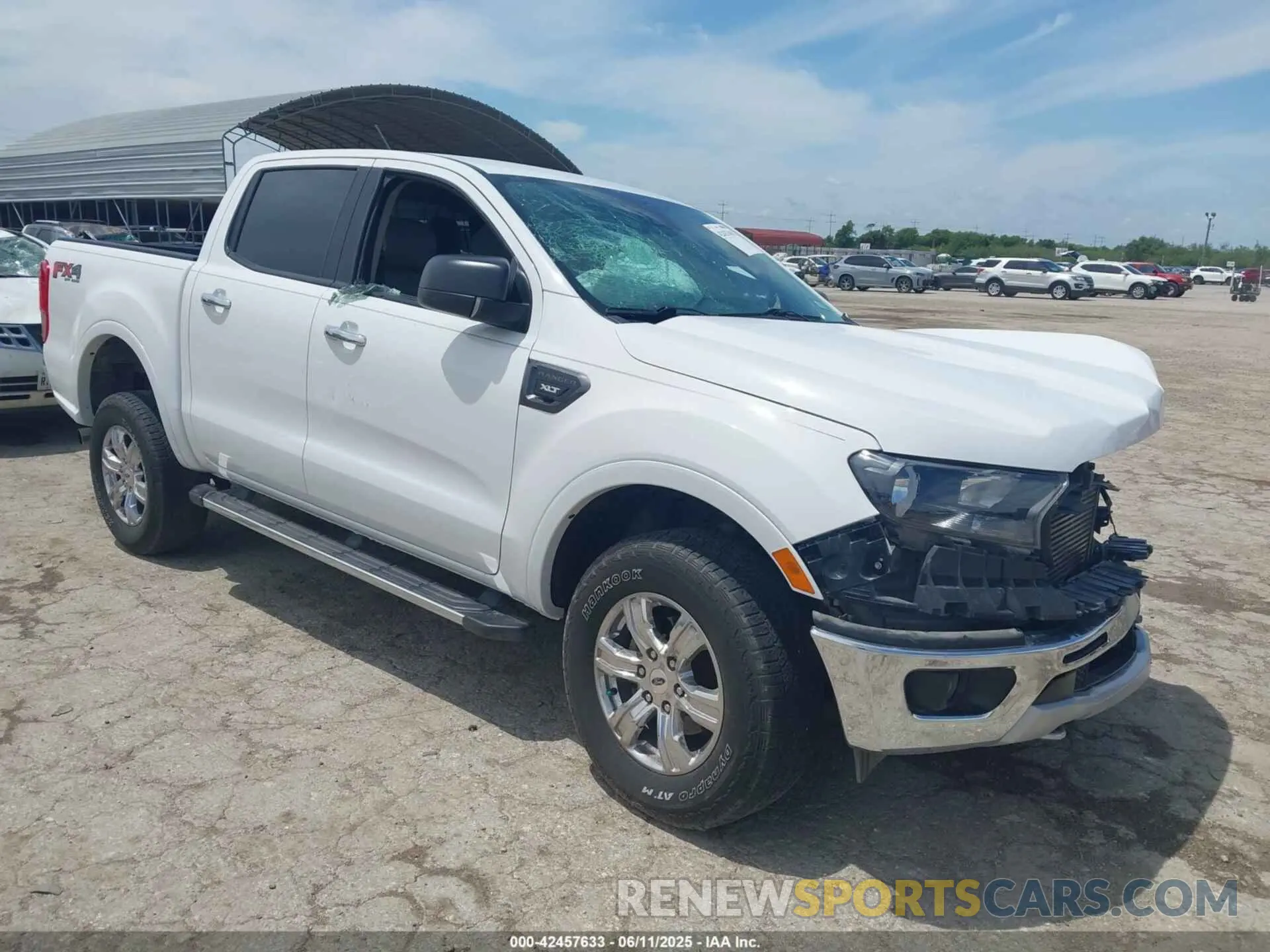 1 Photograph of a damaged car 1FTER4FH6LLA71741 FORD RANGER 2020