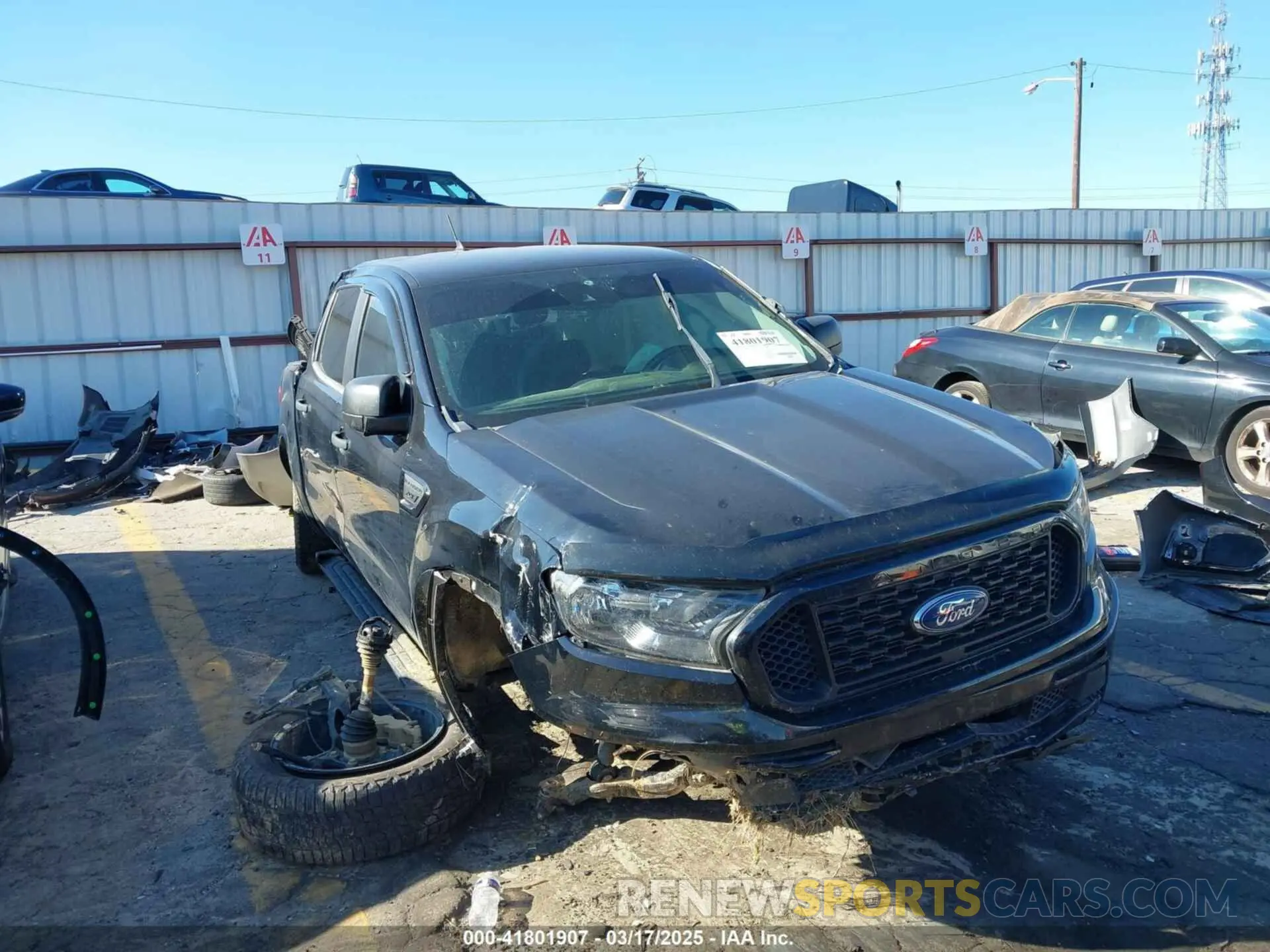 1 Photograph of a damaged car 1FTER4FH6LLA73117 FORD RANGER 2020