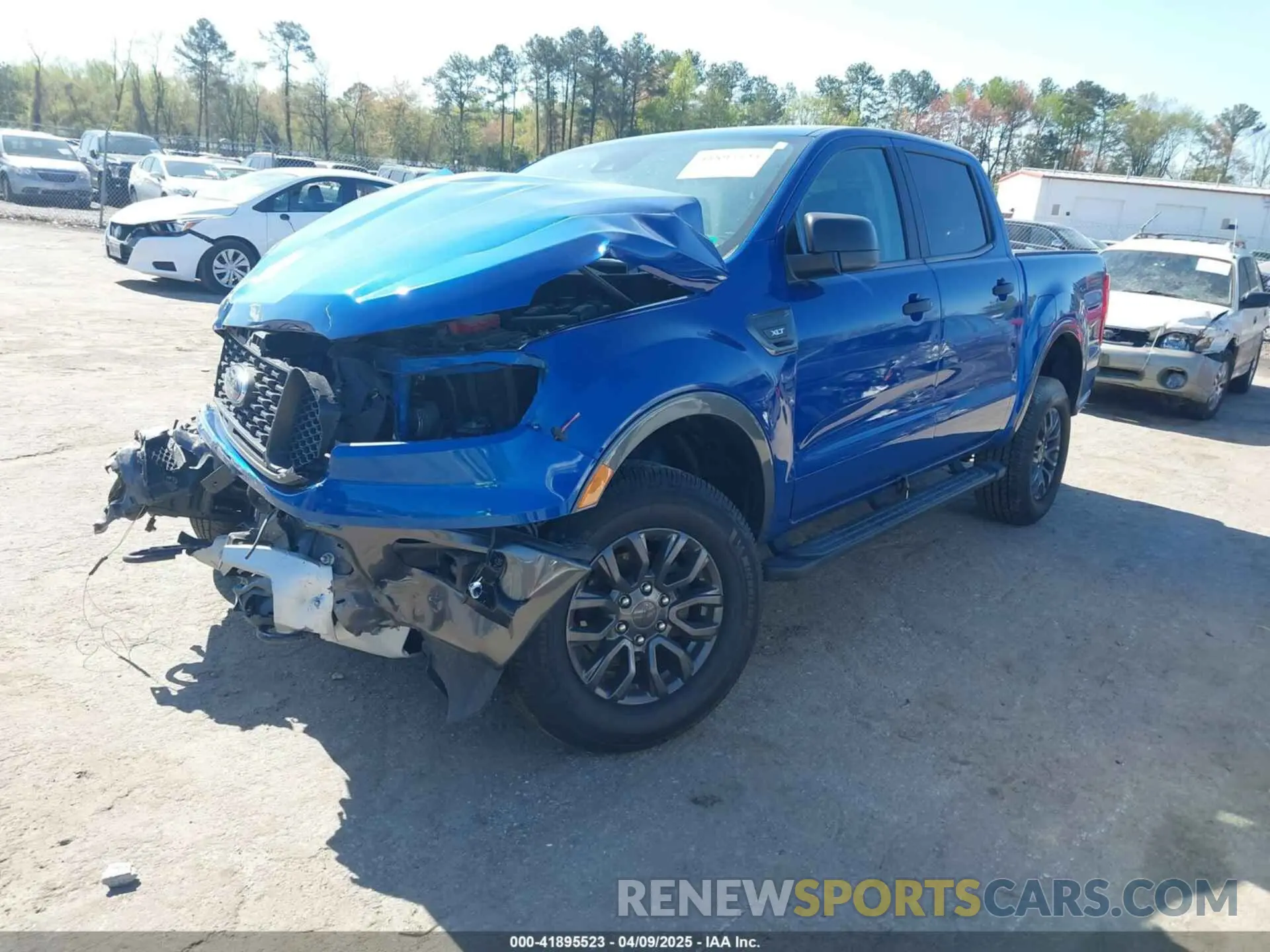 2 Photograph of a damaged car 1FTER4FH7LLA84630 FORD RANGER 2020
