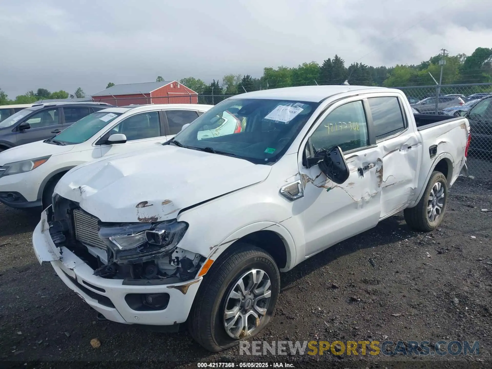 2 Photograph of a damaged car 1FTER4FHOLLA26021 FORD RANGER 2020
