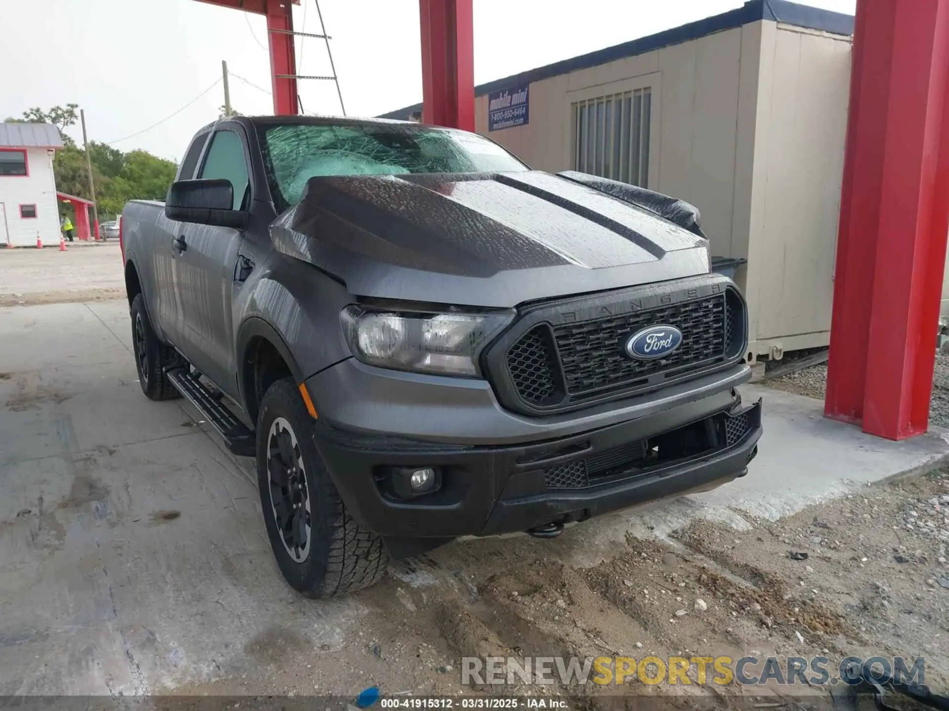 1 Photograph of a damaged car 1FTER1EH2MLD44515 FORD RANGER 2021