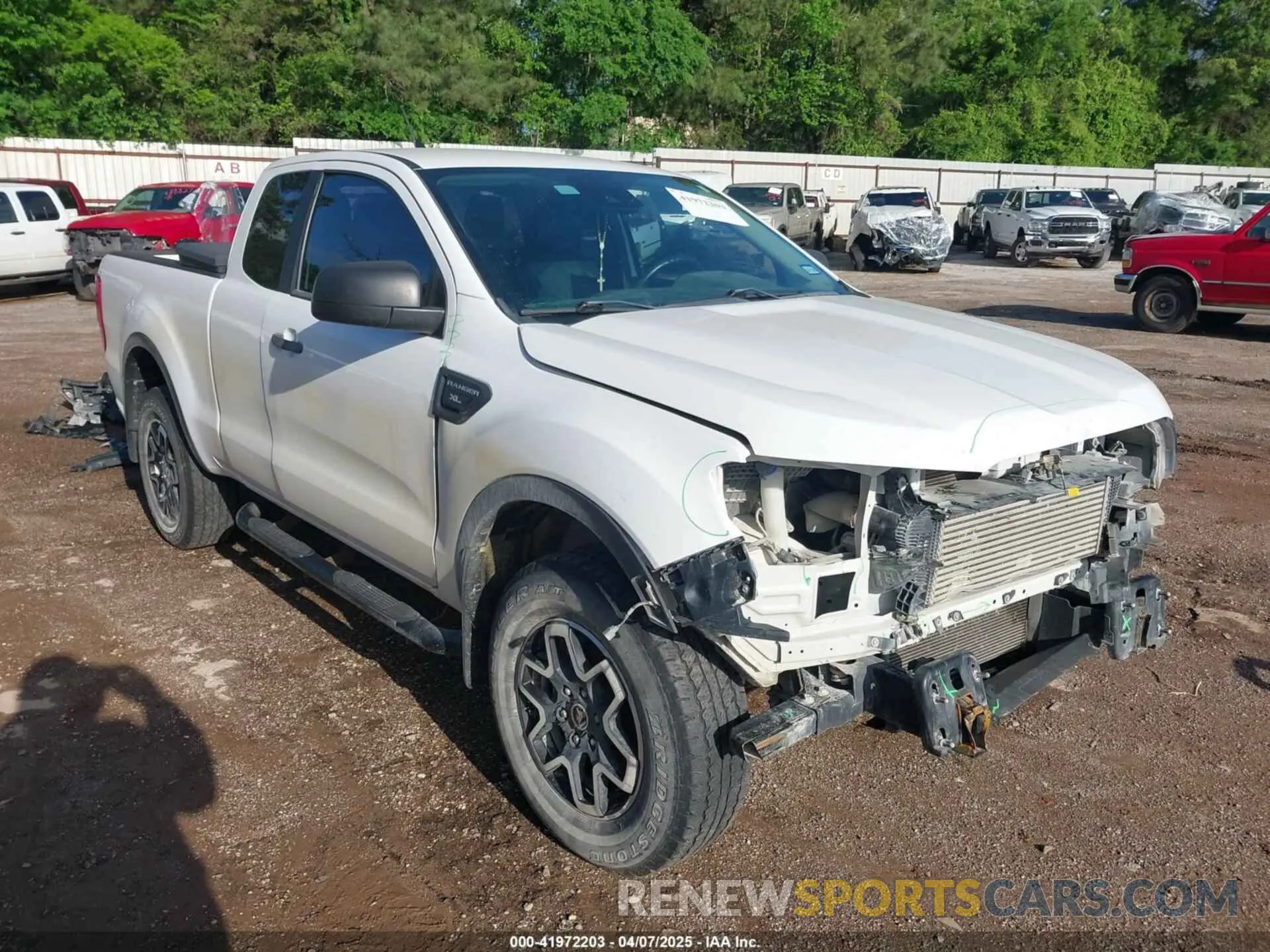 1 Photograph of a damaged car 1FTER1EH3MLD17114 FORD RANGER 2021