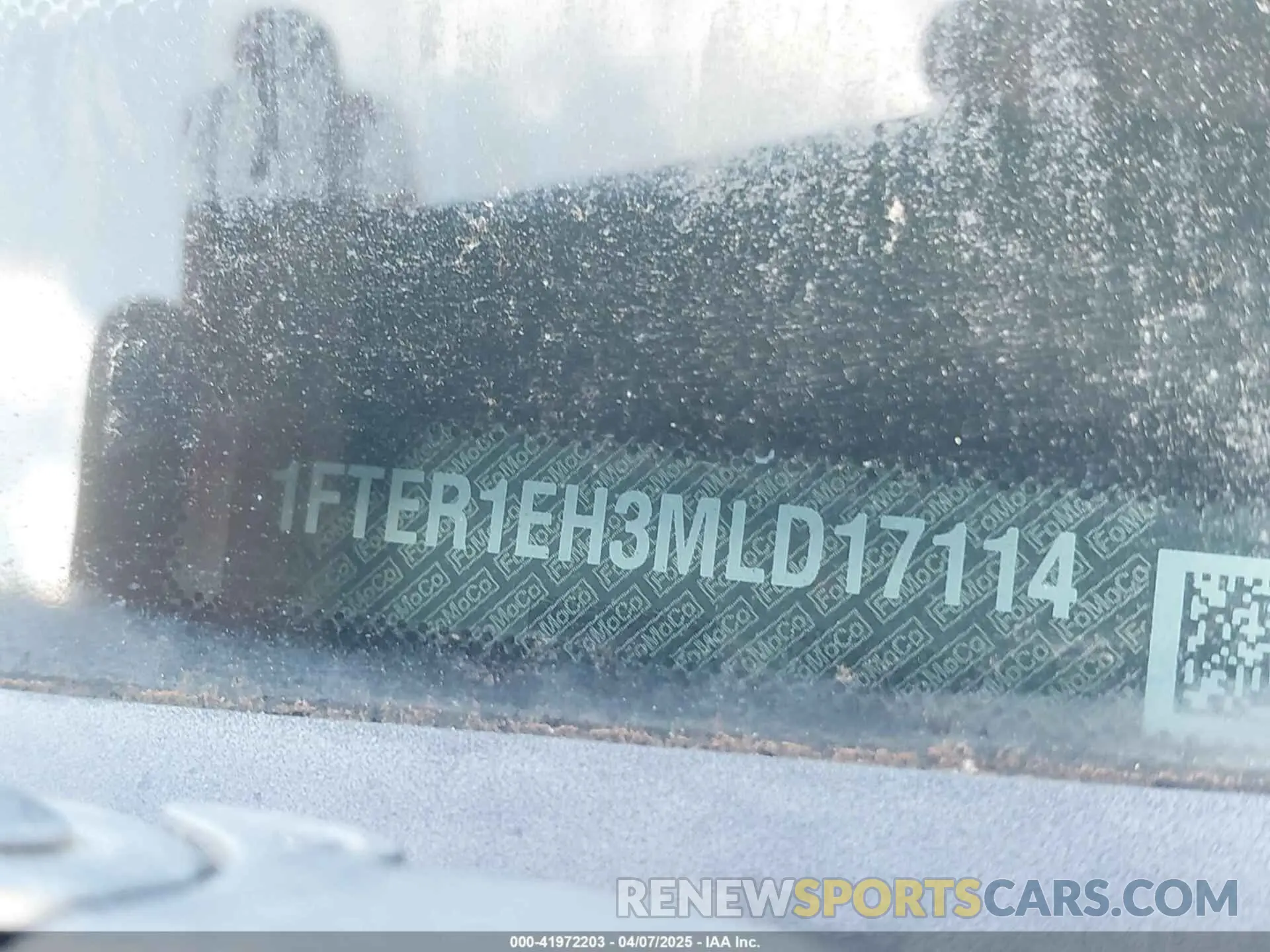 9 Photograph of a damaged car 1FTER1EH3MLD17114 FORD RANGER 2021