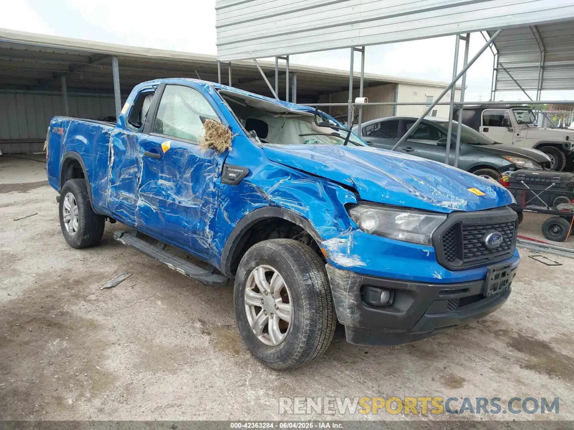 1 Photograph of a damaged car 1FTER1EH3MLD54955 FORD RANGER 2021