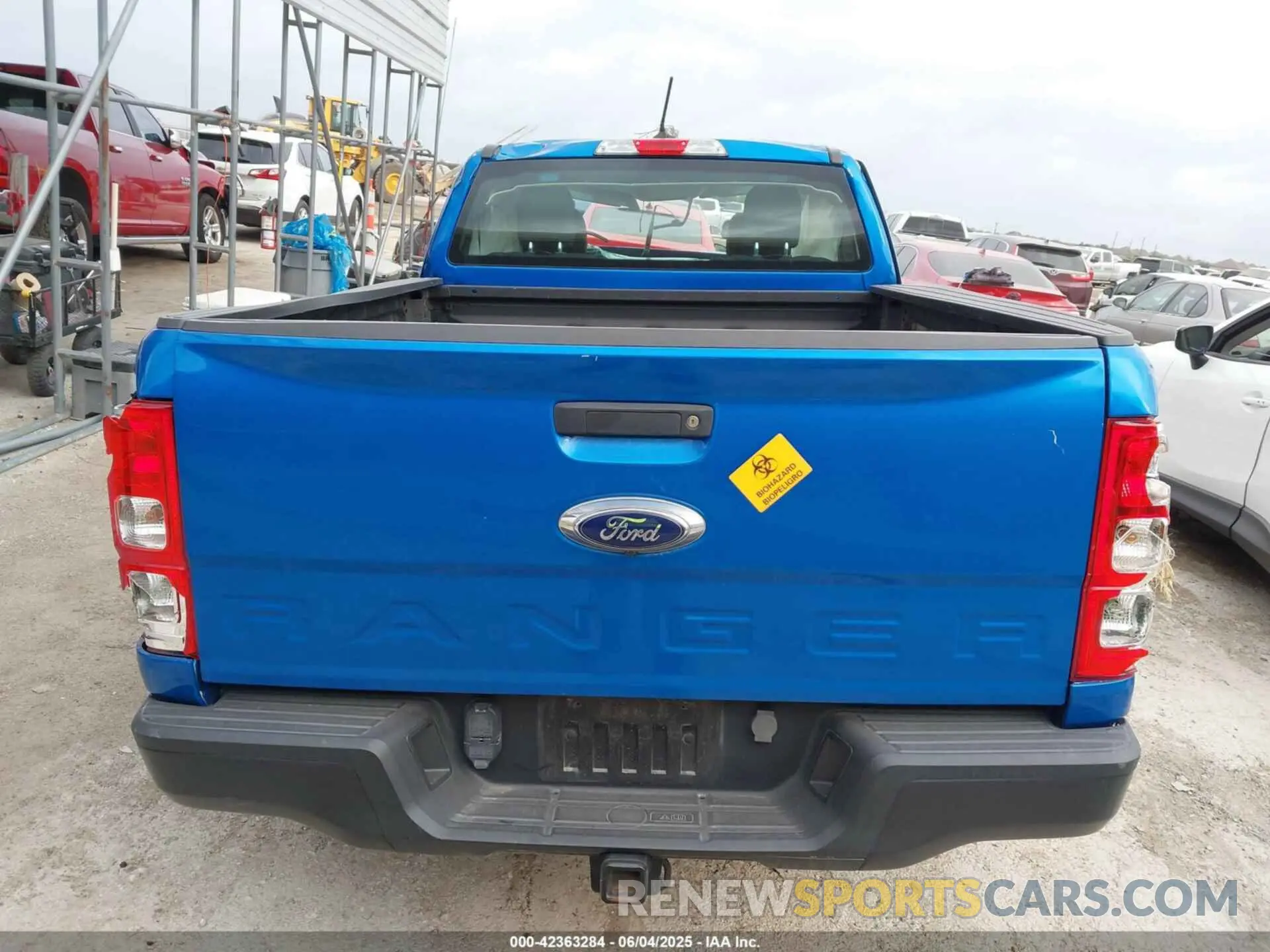 16 Photograph of a damaged car 1FTER1EH3MLD54955 FORD RANGER 2021