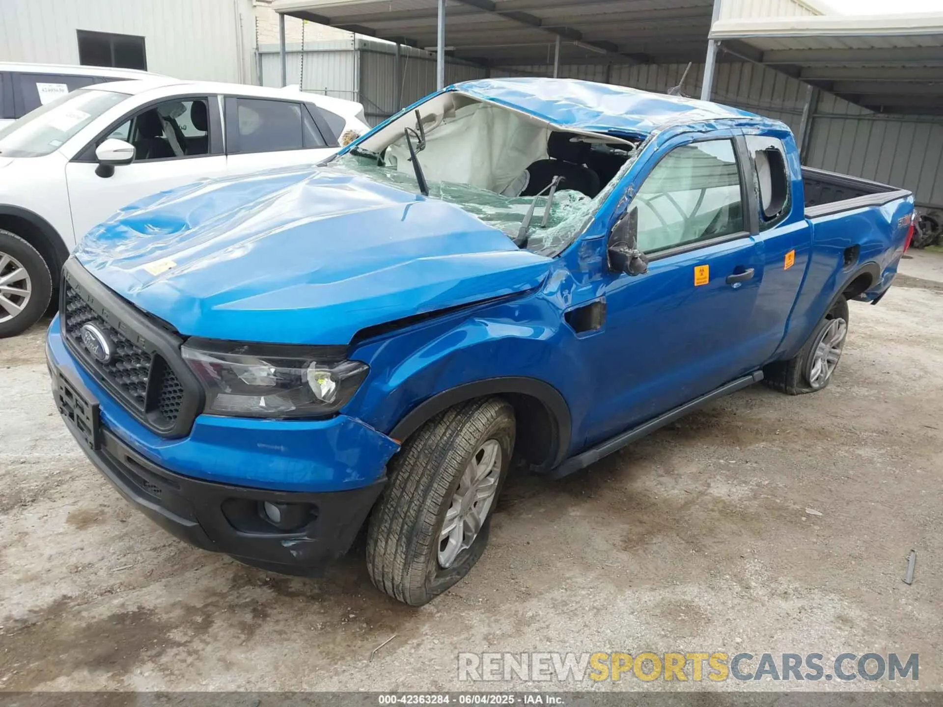 2 Photograph of a damaged car 1FTER1EH3MLD54955 FORD RANGER 2021