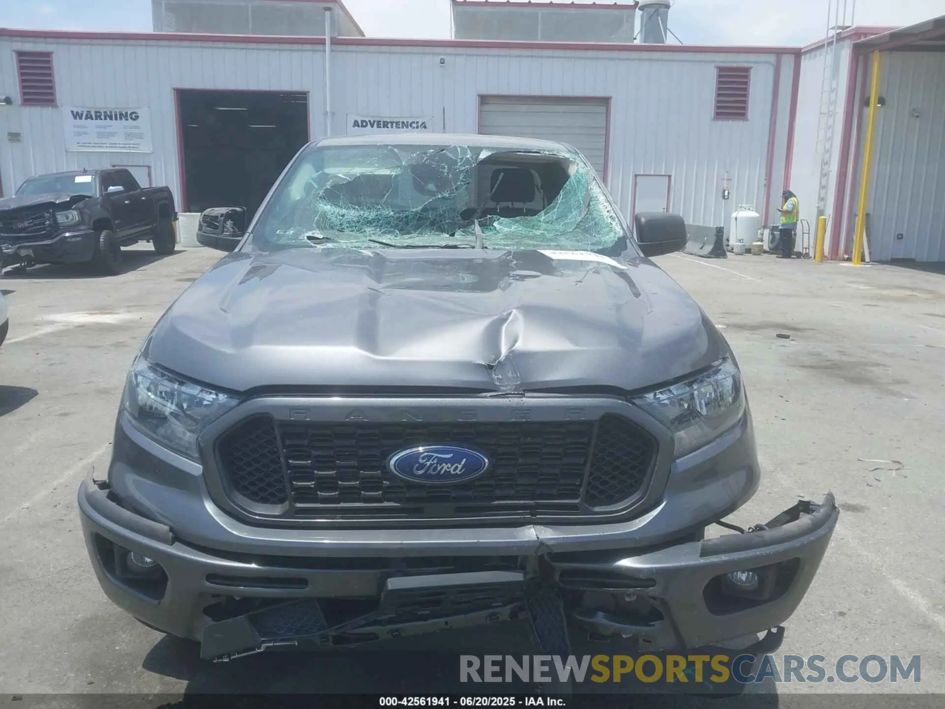 13 Photograph of a damaged car 1FTER1EH4MLD10396 FORD RANGER 2021