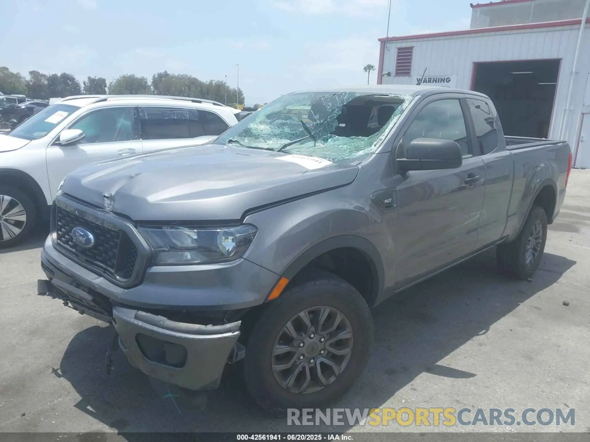 2 Photograph of a damaged car 1FTER1EH4MLD10396 FORD RANGER 2021