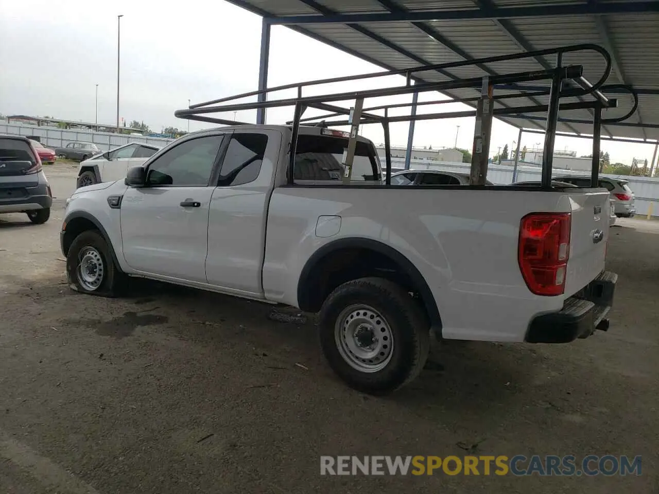2 Photograph of a damaged car 1FTER1EH5MLD33007 FORD RANGER 2021