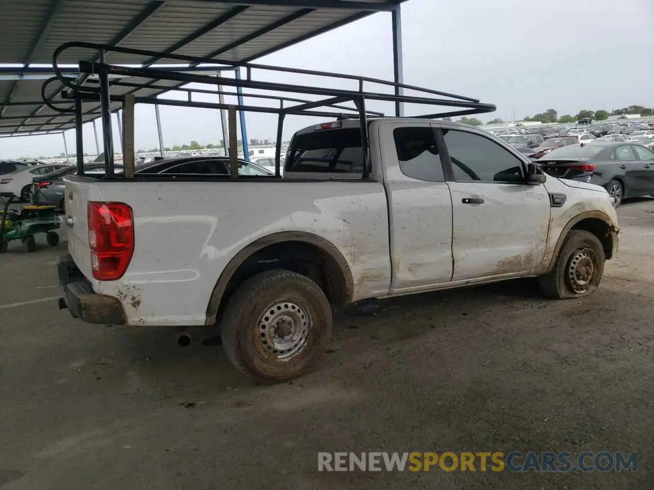 3 Photograph of a damaged car 1FTER1EH5MLD33007 FORD RANGER 2021