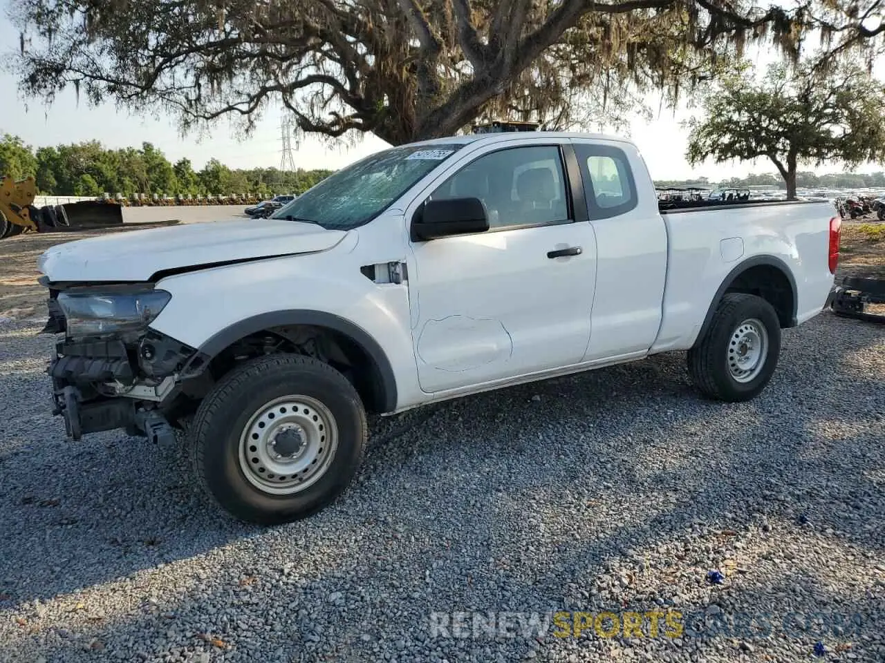 1 Photograph of a damaged car 1FTER1EH5MLD33752 FORD RANGER 2021