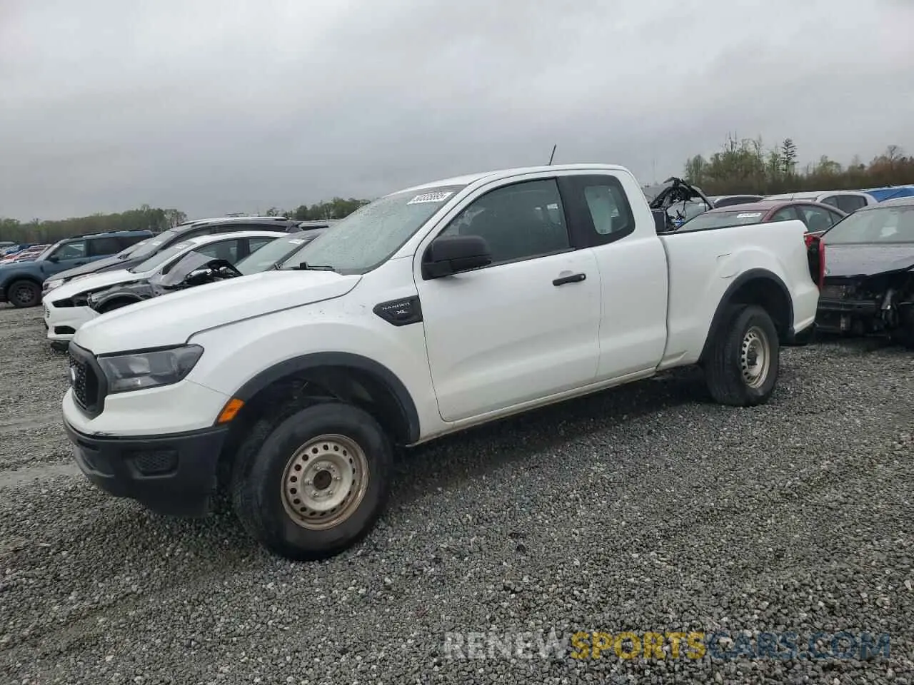 1 Photograph of a damaged car 1FTER1EH5MLD85401 FORD RANGER 2021