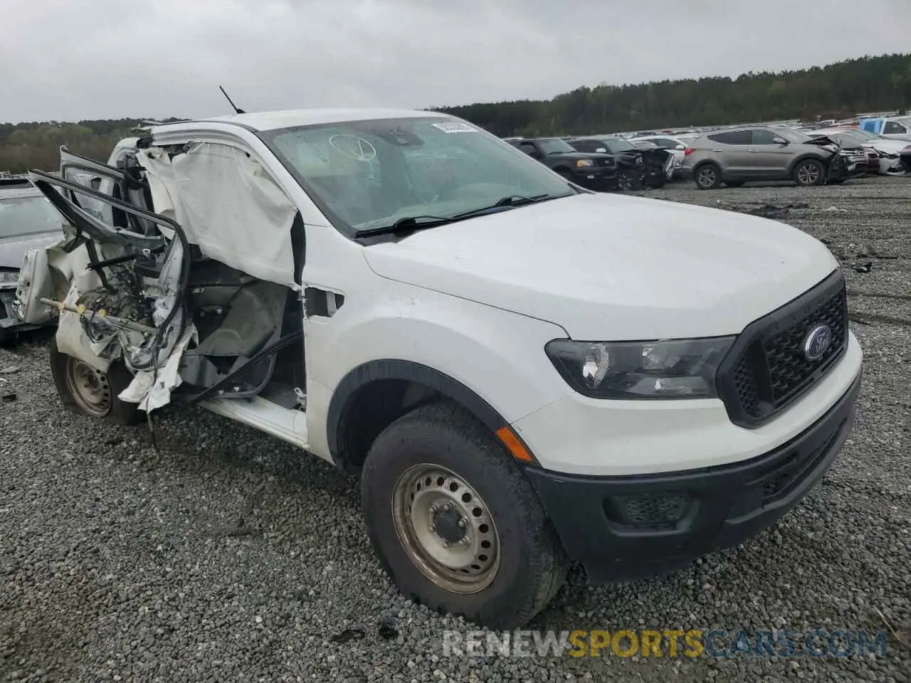 4 Photograph of a damaged car 1FTER1EH5MLD85401 FORD RANGER 2021