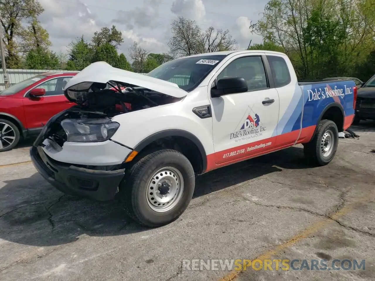 1 Photograph of a damaged car 1FTER1EH6MLD76173 FORD RANGER 2021