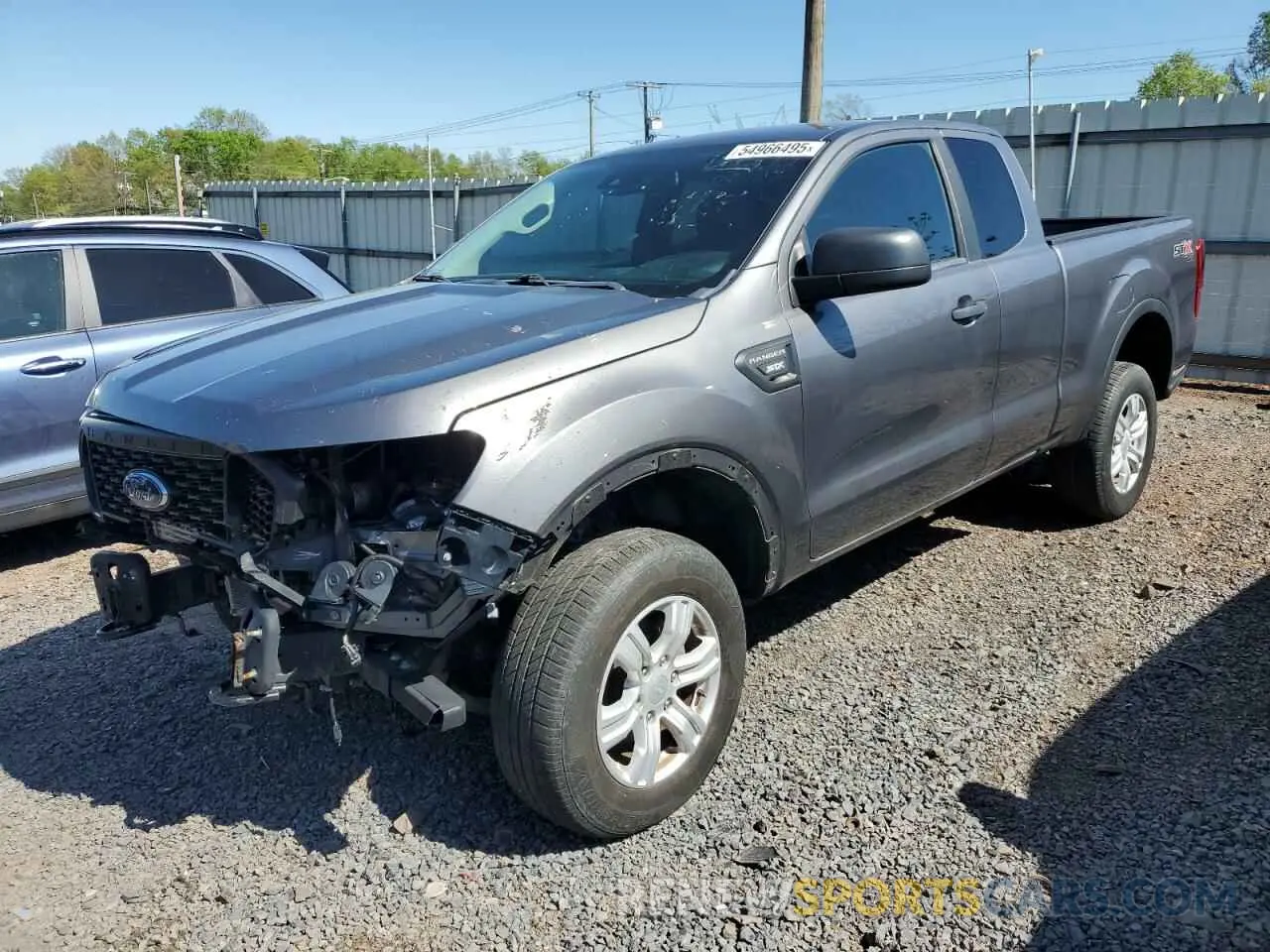 1 Photograph of a damaged car 1FTER1FH3MLD29200 FORD RANGER 2021