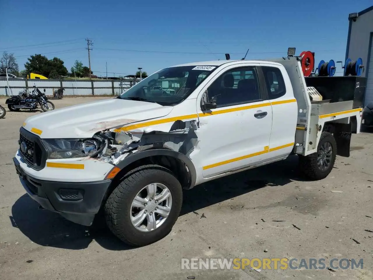 1 Photograph of a damaged car 1FTER1FH5MLD33863 FORD RANGER 2021
