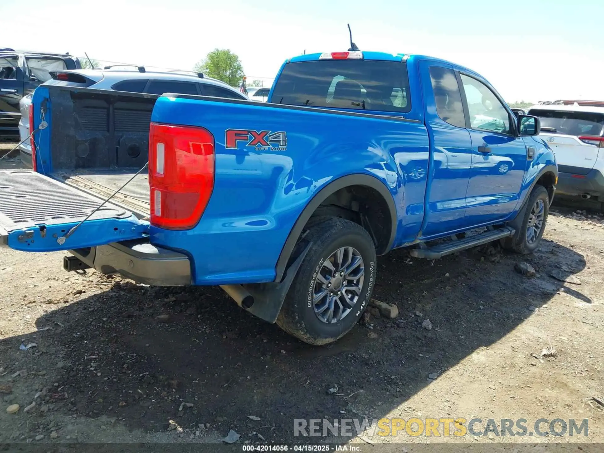 4 Photograph of a damaged car 1FTER1FH5MLD43504 FORD RANGER 2021