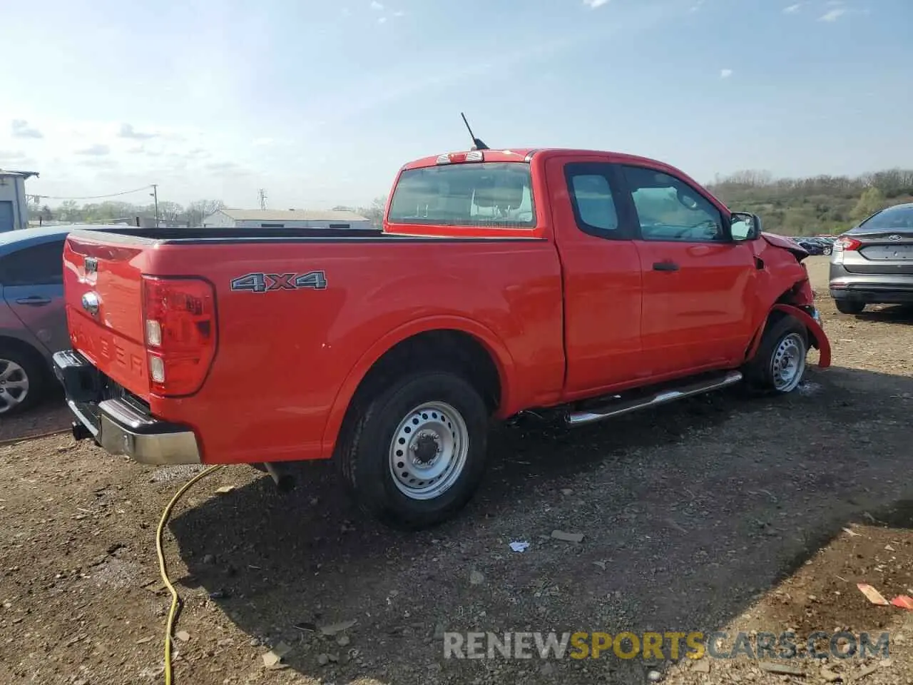3 Photograph of a damaged car 1FTER1FH6MLD55273 FORD RANGER 2021