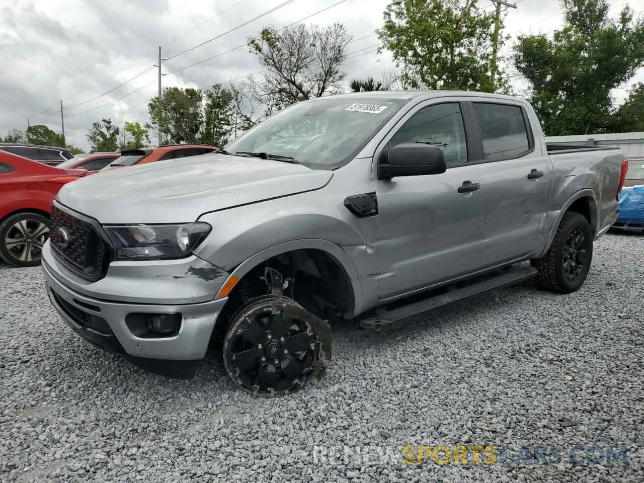 1 Photograph of a damaged car 1FTER4EH1MLD83503 FORD RANGER 2021