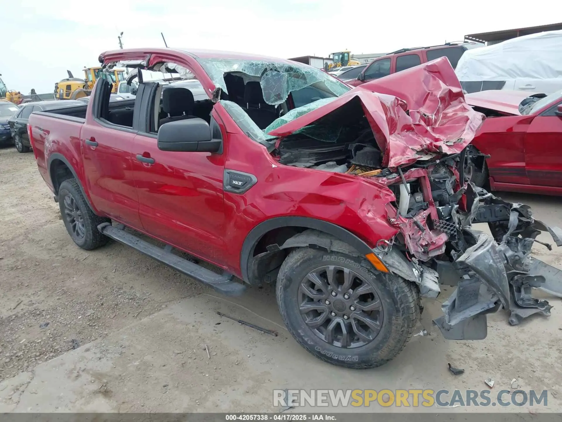 1 Photograph of a damaged car 1FTER4EH1MLD84084 FORD RANGER 2021