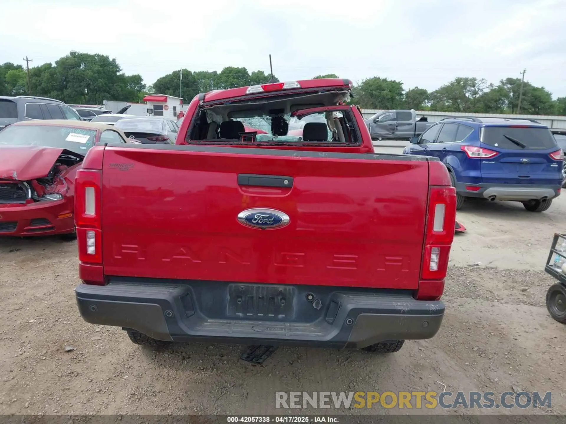 16 Photograph of a damaged car 1FTER4EH1MLD84084 FORD RANGER 2021
