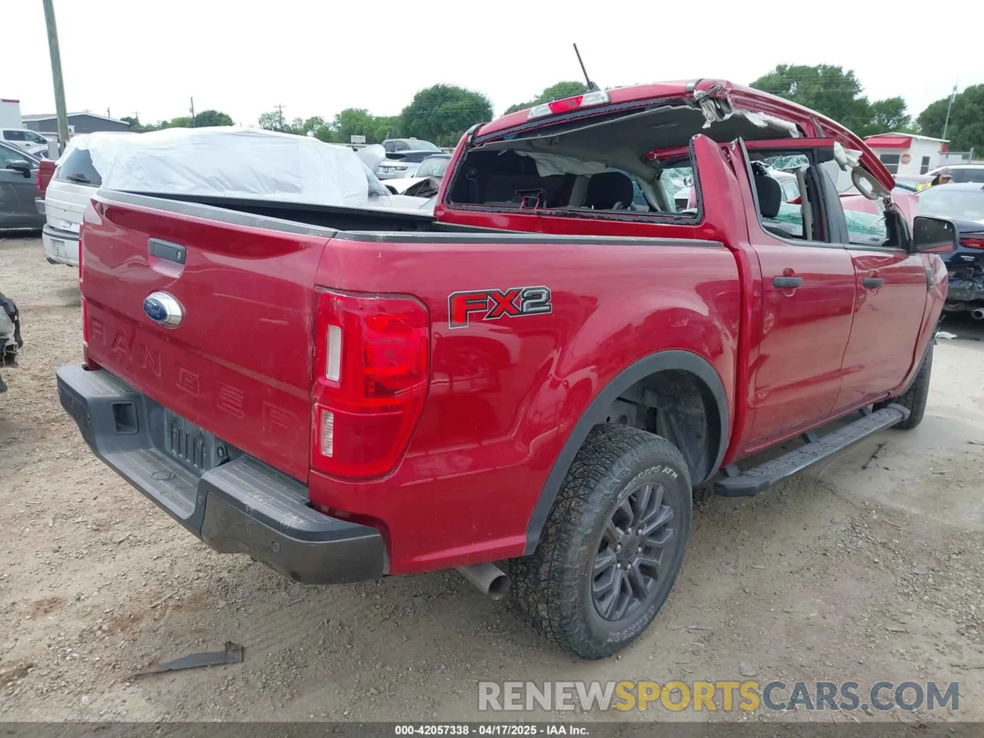 4 Photograph of a damaged car 1FTER4EH1MLD84084 FORD RANGER 2021
